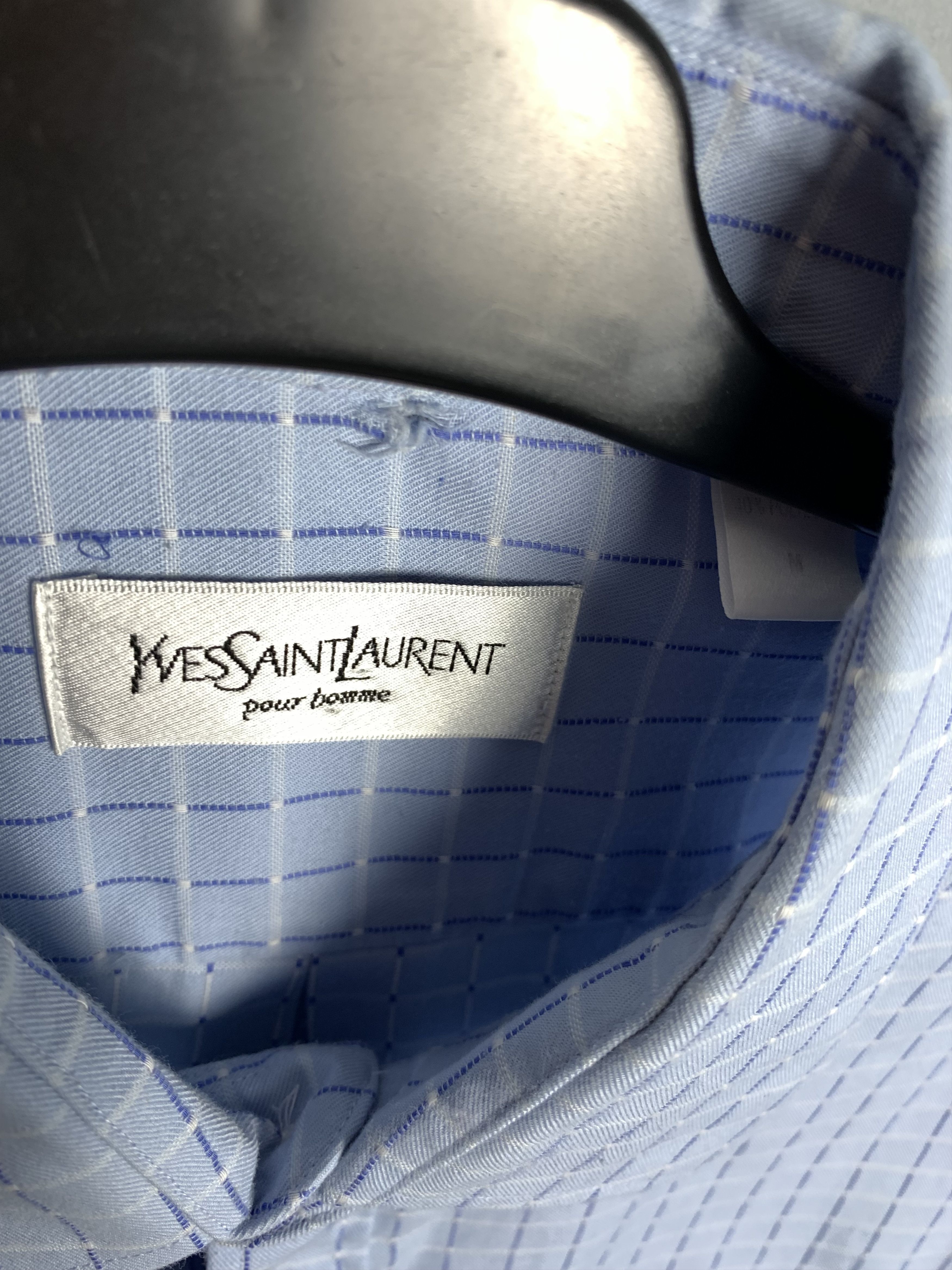 Yves Saint Laurent Yves Saint Laurent YSL mens short sleeve shirt Size US M / EU 48-50 / 2 - 3 Thumbnail