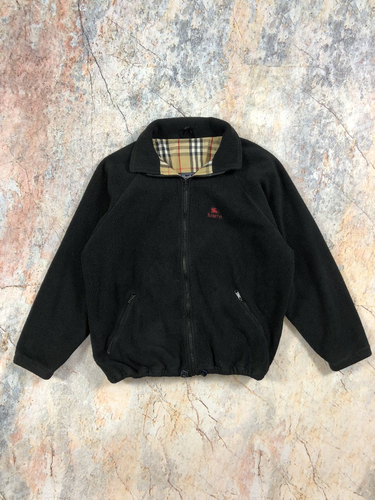Burberry Burberry nova check plated reversible bomber jacket fleece Size US XL / EU 56 / 4 - 1 Thumbnail