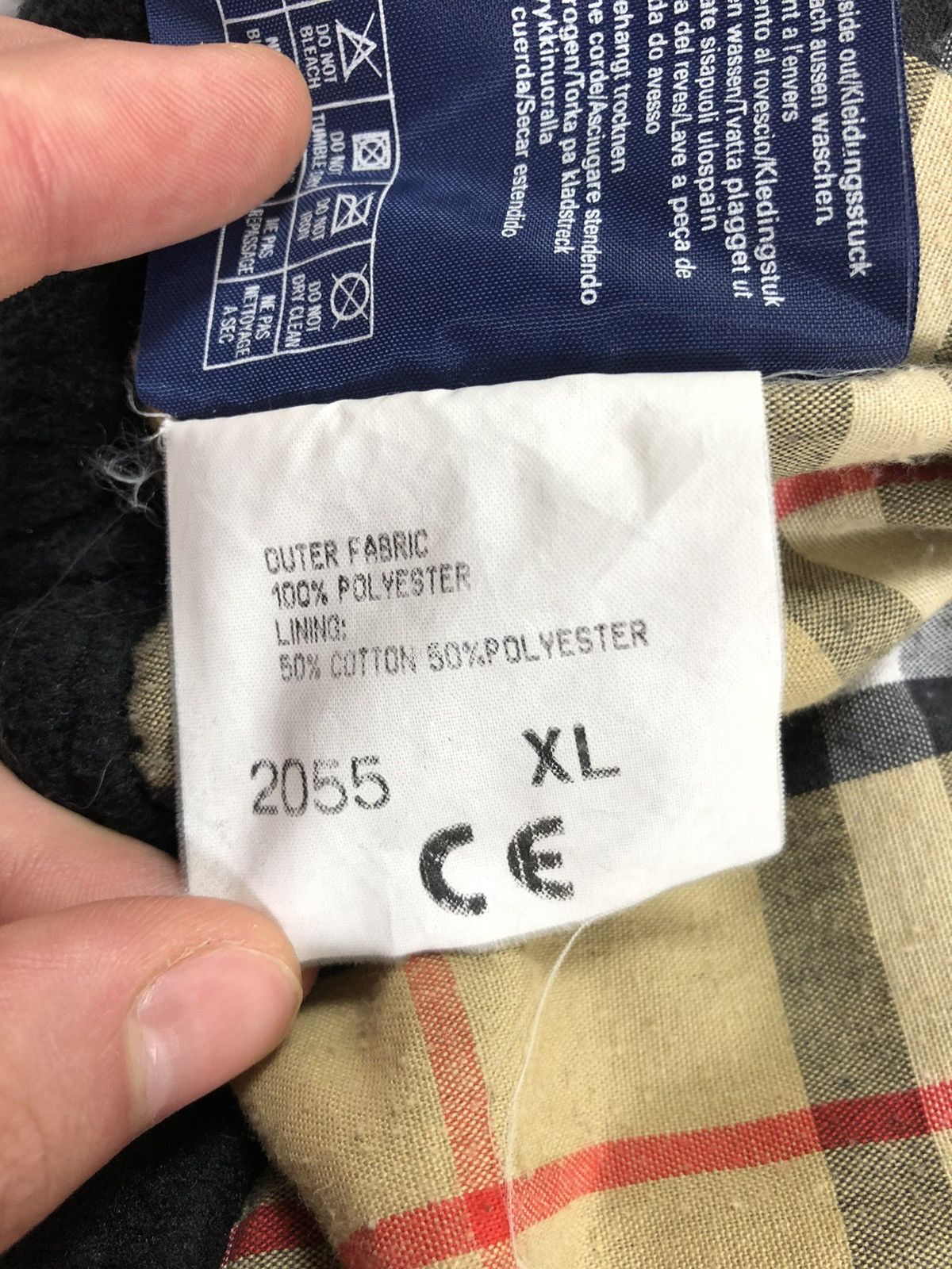 Burberry Burberry nova check plated reversible bomber jacket fleece Size US XL / EU 56 / 4 - 9 Thumbnail