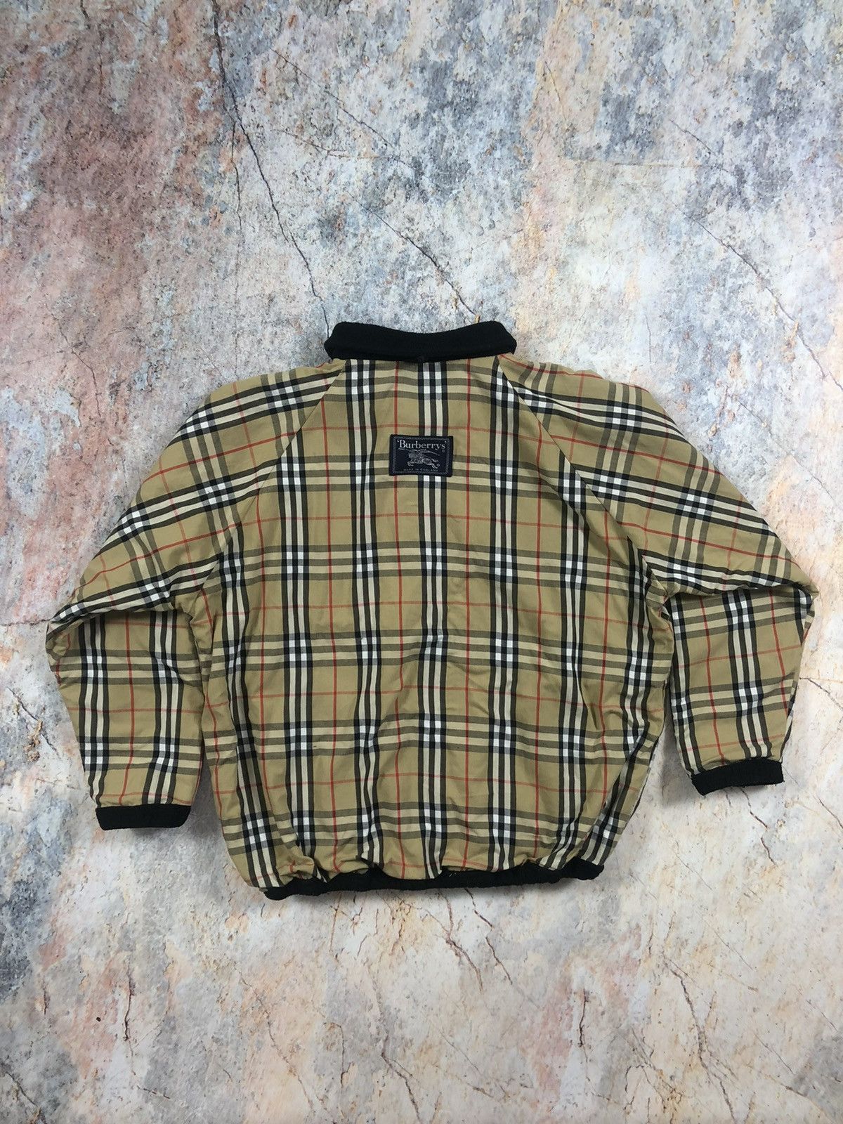 Burberry Burberry nova check plated reversible bomber jacket fleece Size US XL / EU 56 / 4 - 13 Thumbnail