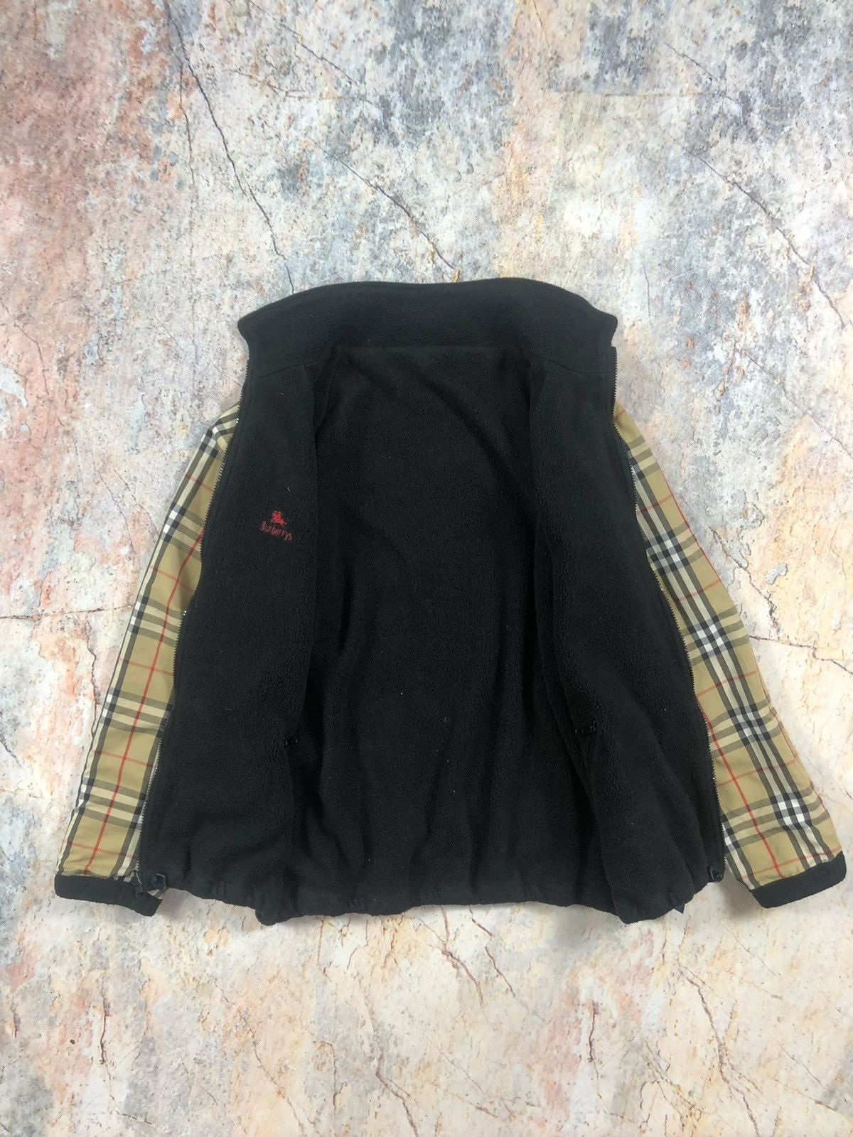 Burberry Burberry nova check plated reversible bomber jacket fleece Size US XL / EU 56 / 4 - 12 Thumbnail