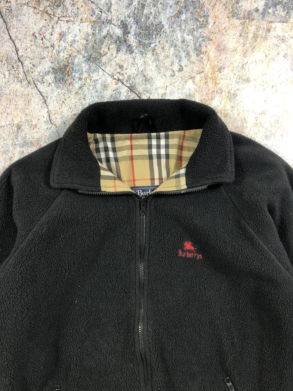 Burberry Burberry nova check plated reversible bomber jacket fleece Size US XL / EU 56 / 4 - 4 Thumbnail