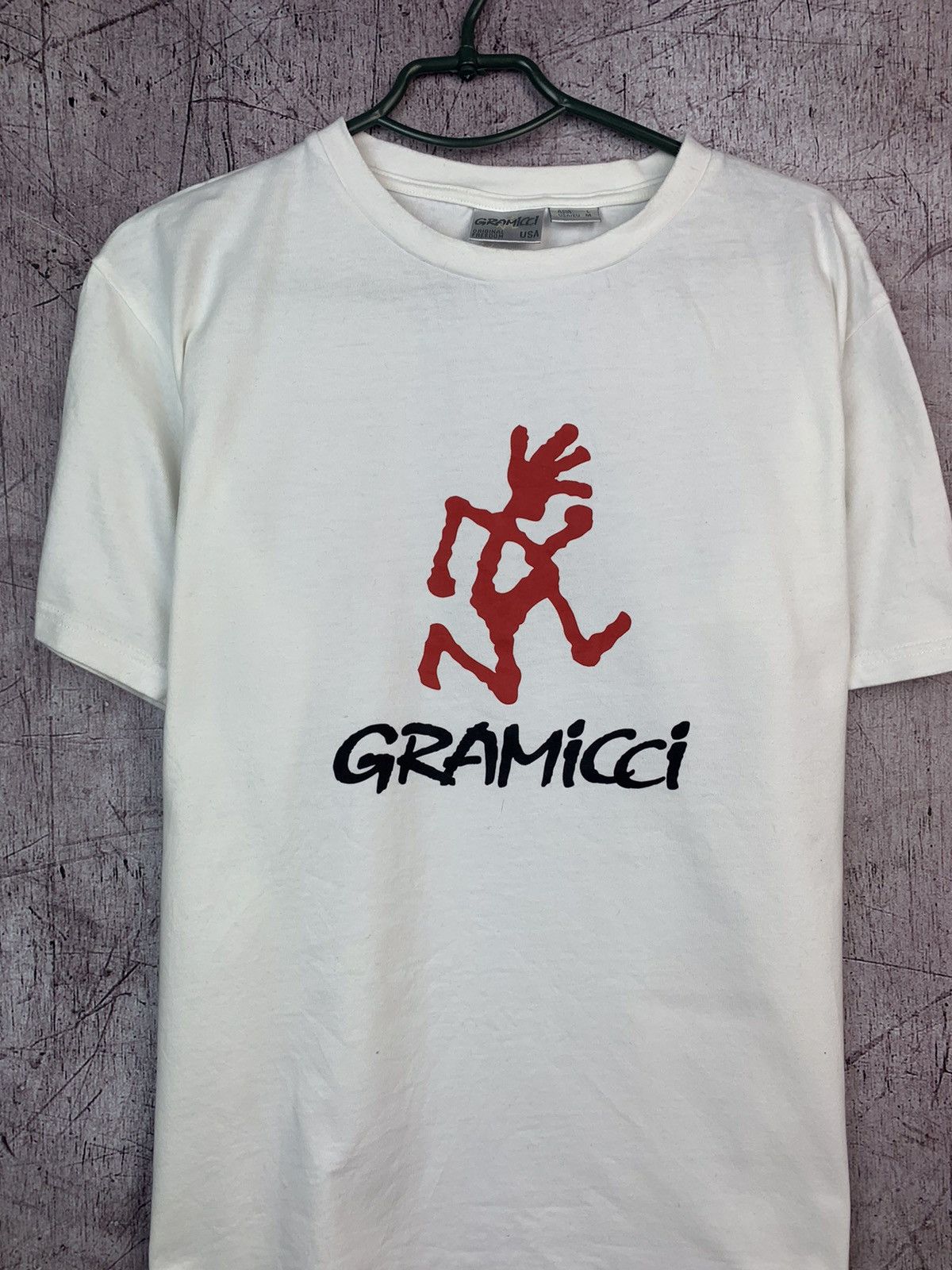 Gramicci × Vintage Vintage Gramicci Stick Man T Shirt Size US M / EU 48-50 / 2 - 2 Thumbnail
