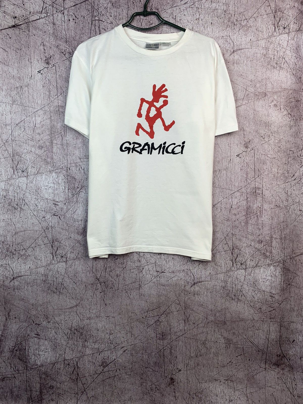 Gramicci × Vintage Vintage Gramicci Stick Man T Shirt Size US M / EU 48-50 / 2 - 1 Thumbnail