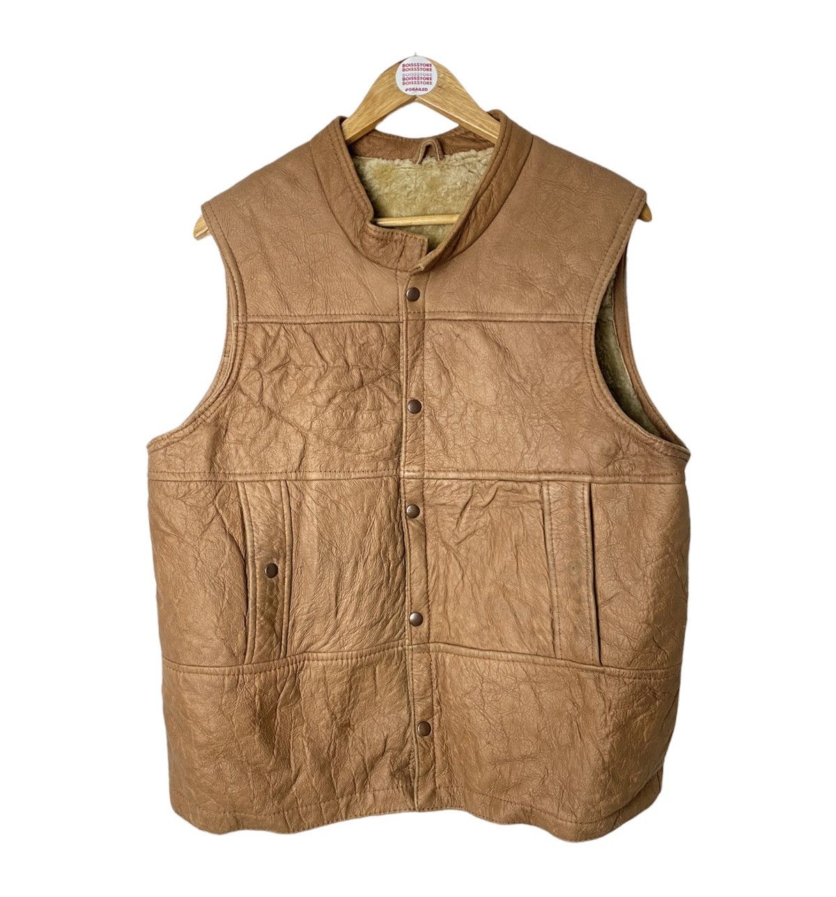 Rare Frenkel’s Leather World Argentina Vest