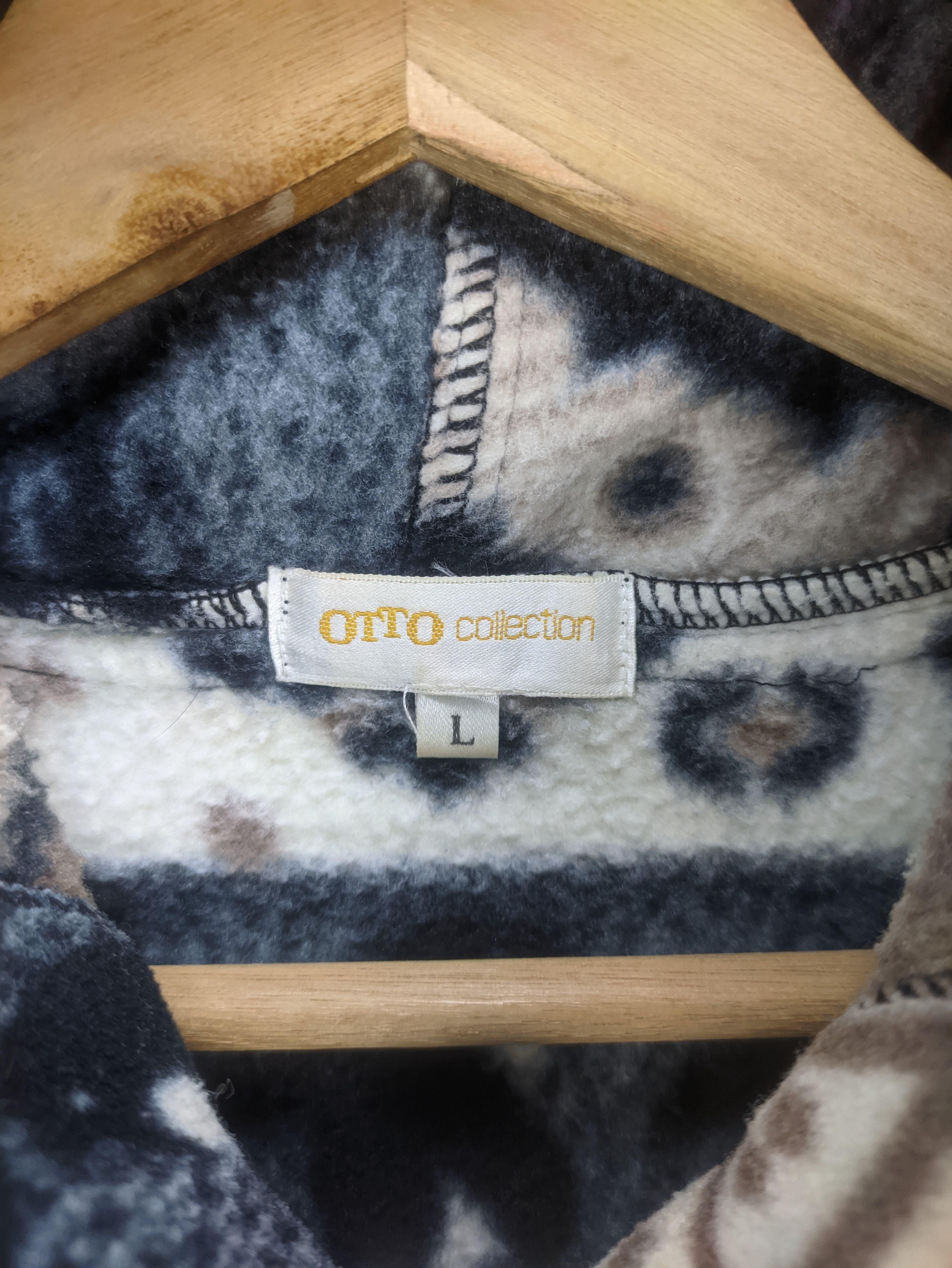 Japanese Brand Steals🔥Fleece Jacket Zipper Hooded Native Patterned Size US L / EU 52-54 / 3 - 3 Thumbnail