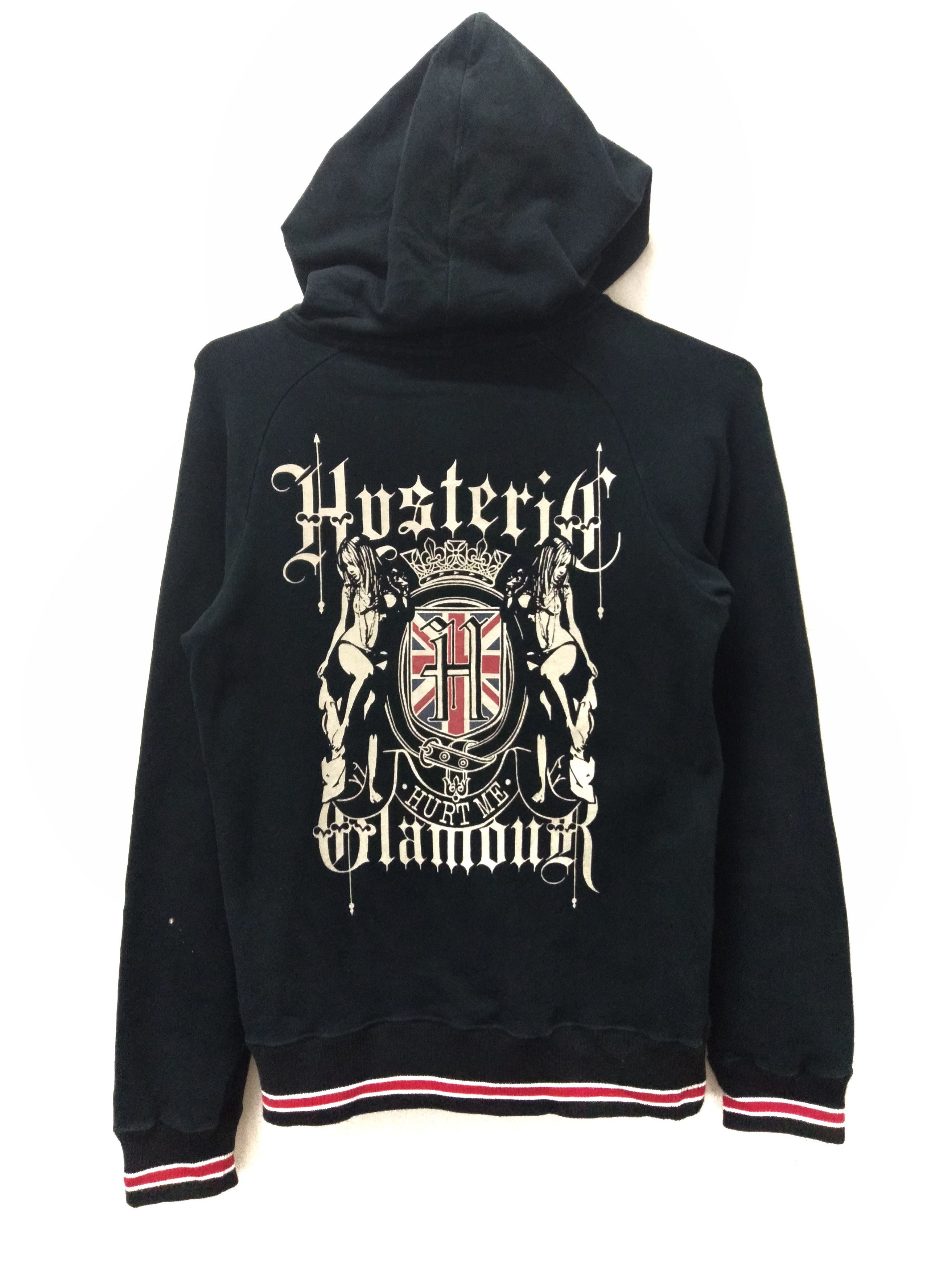 Hysteric Glamour Crazy design printed Hoodie Size US S / EU 44-46 / 1 - 1 Thumbnail
