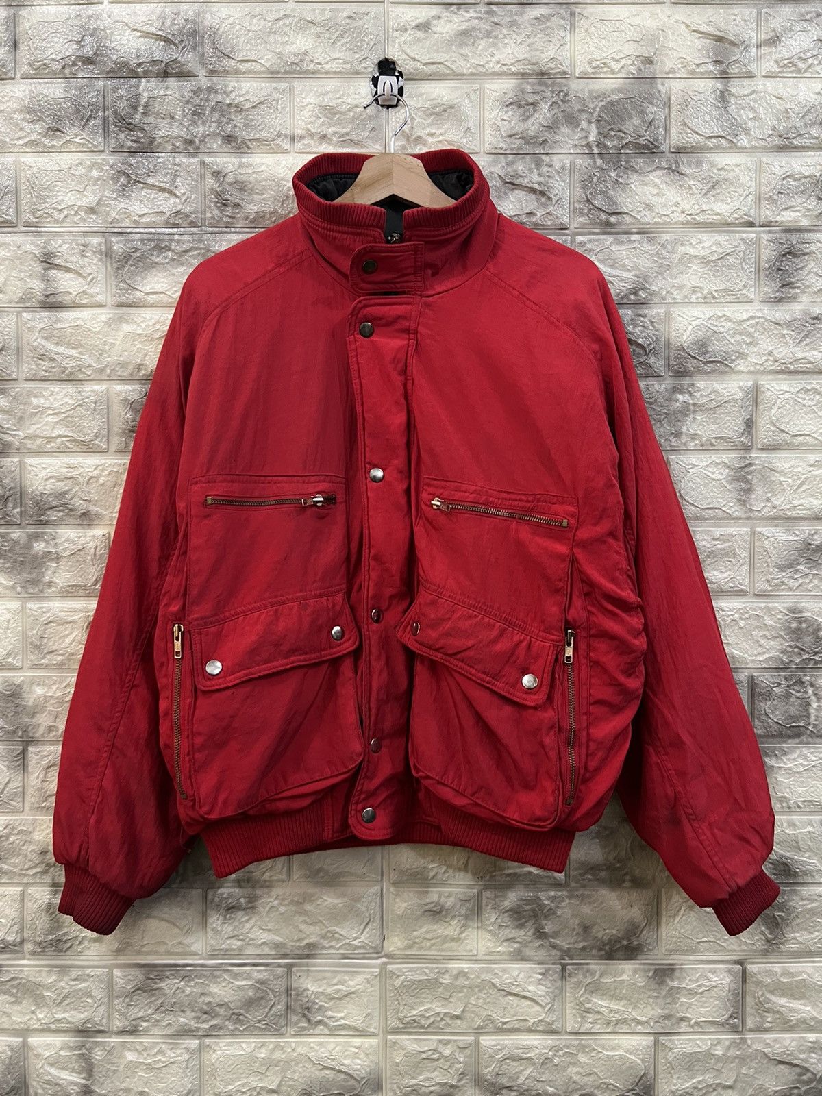 Vintage Vintage C.Racing Bomber Jacket Size US L / EU 52-54 / 3 - 2 Thumbnail