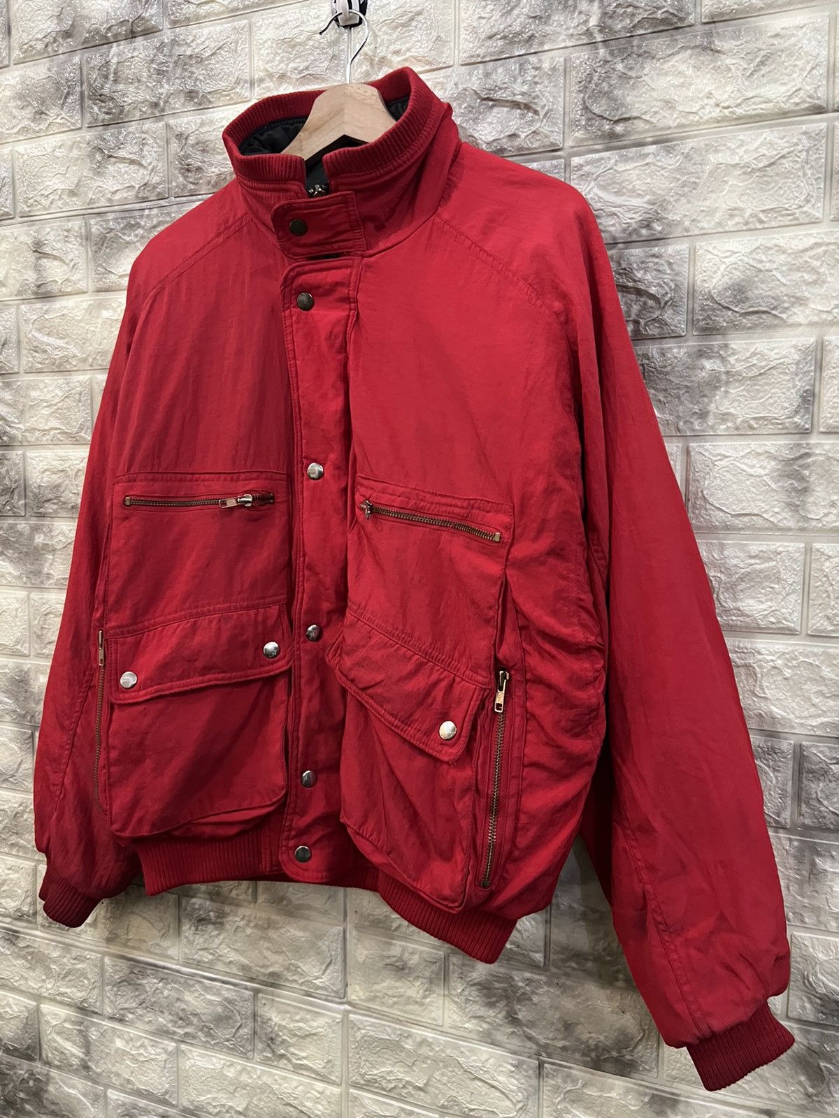 Vintage Vintage C.Racing Bomber Jacket Size US L / EU 52-54 / 3 - 4 Thumbnail