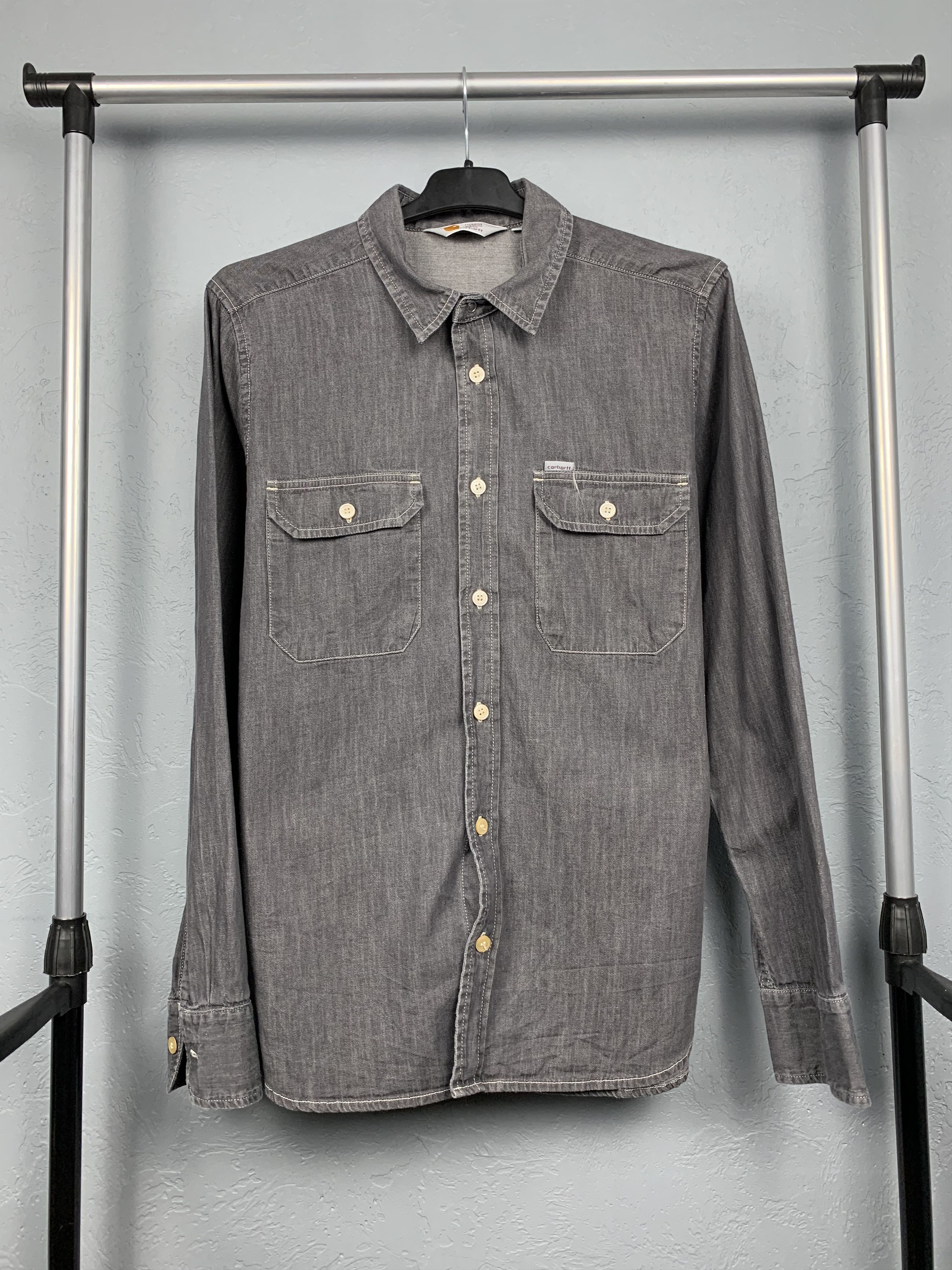 Carhartt × Vintage Carhartt Vintage Denim Wing Shirt Size US M / EU 48-50 / 2 - 1 Thumbnail
