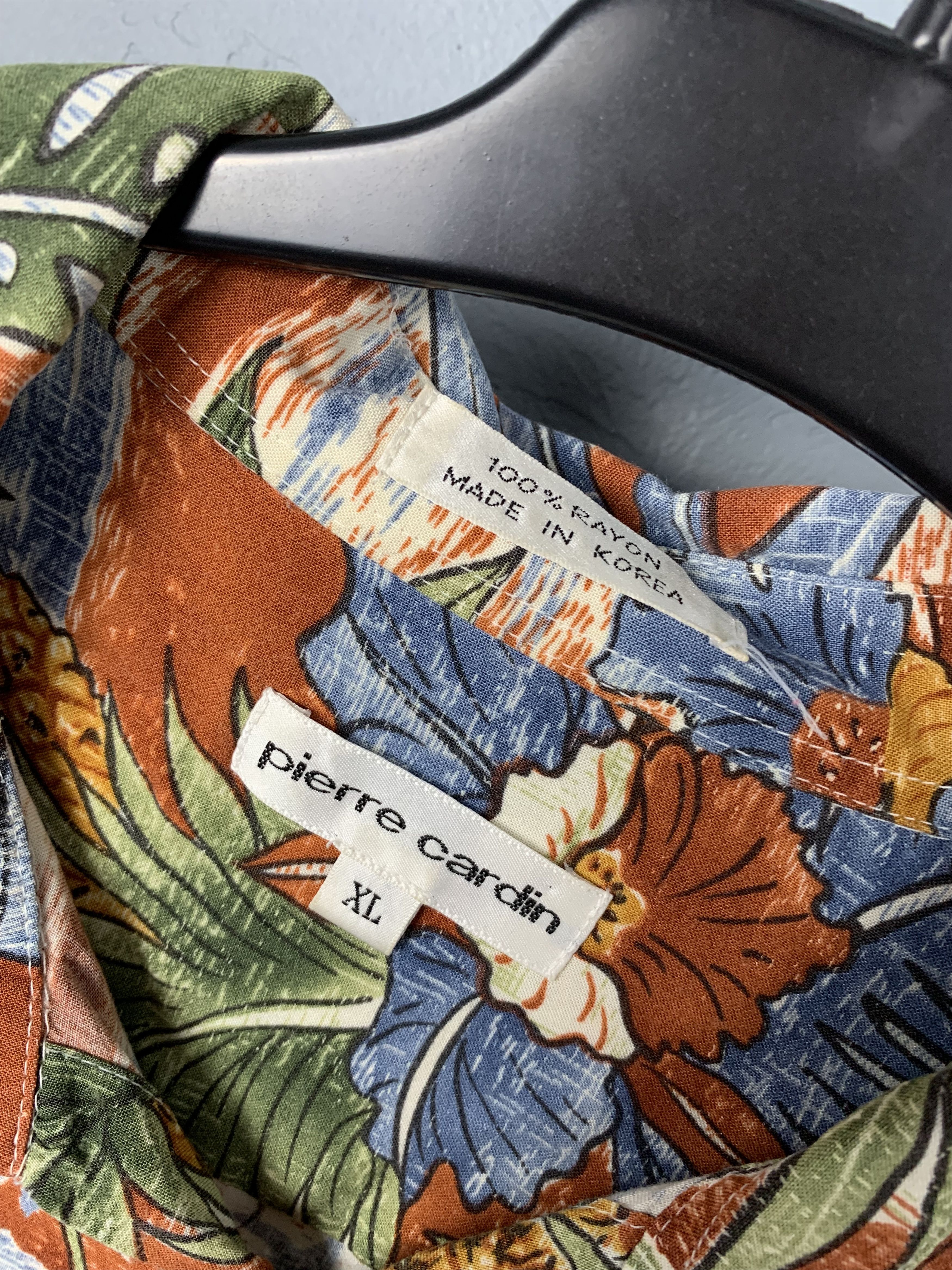 Pierre Cardin Pierre Cardin Vintage Hawaiian Shirt Size US XL / EU 56 / 4 - 3 Thumbnail