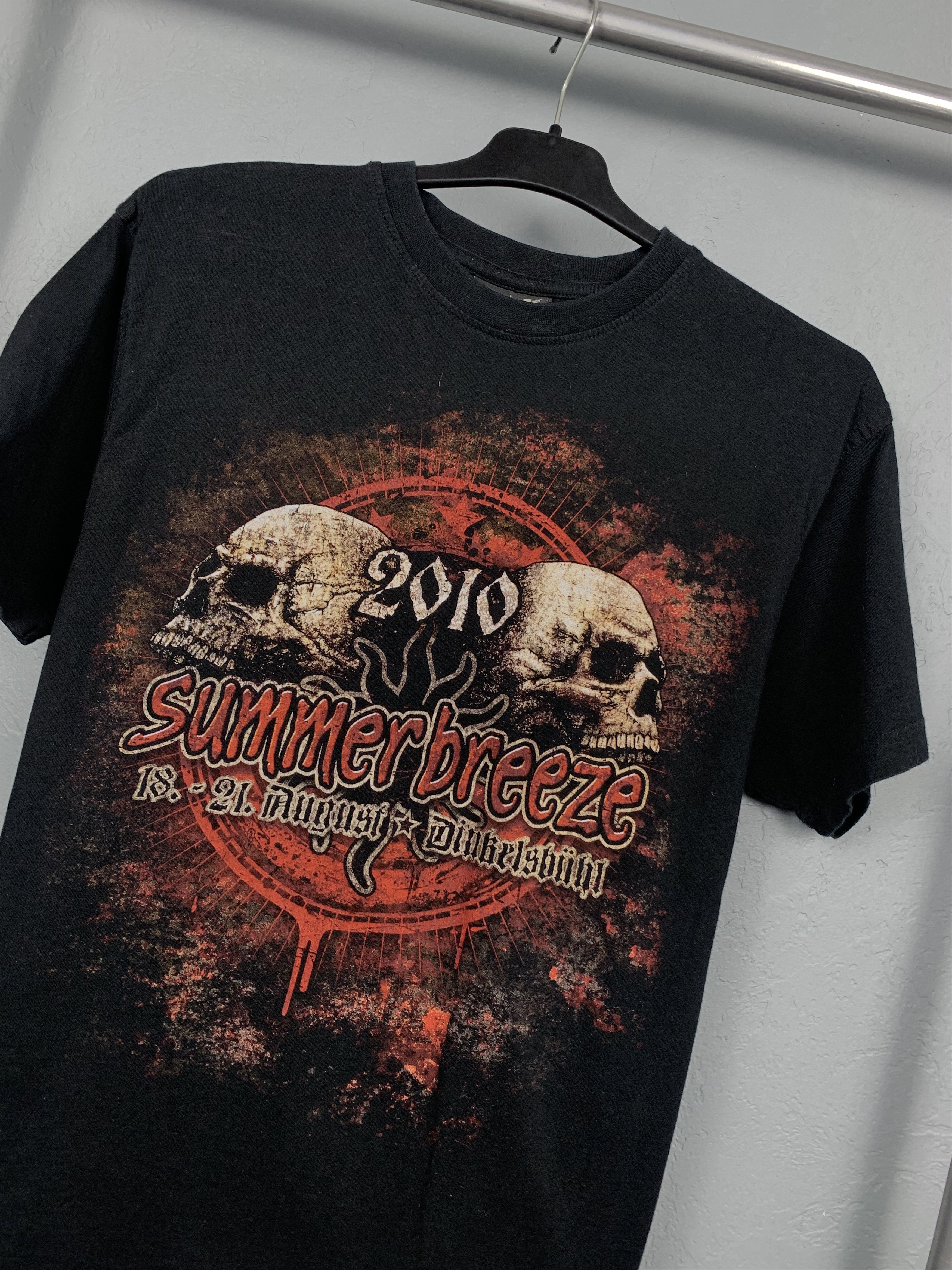 Band Tees Summer Breeze Vintage Mens T-Shirts 2010 Size US S / EU 44-46 / 1 - 2 Thumbnail