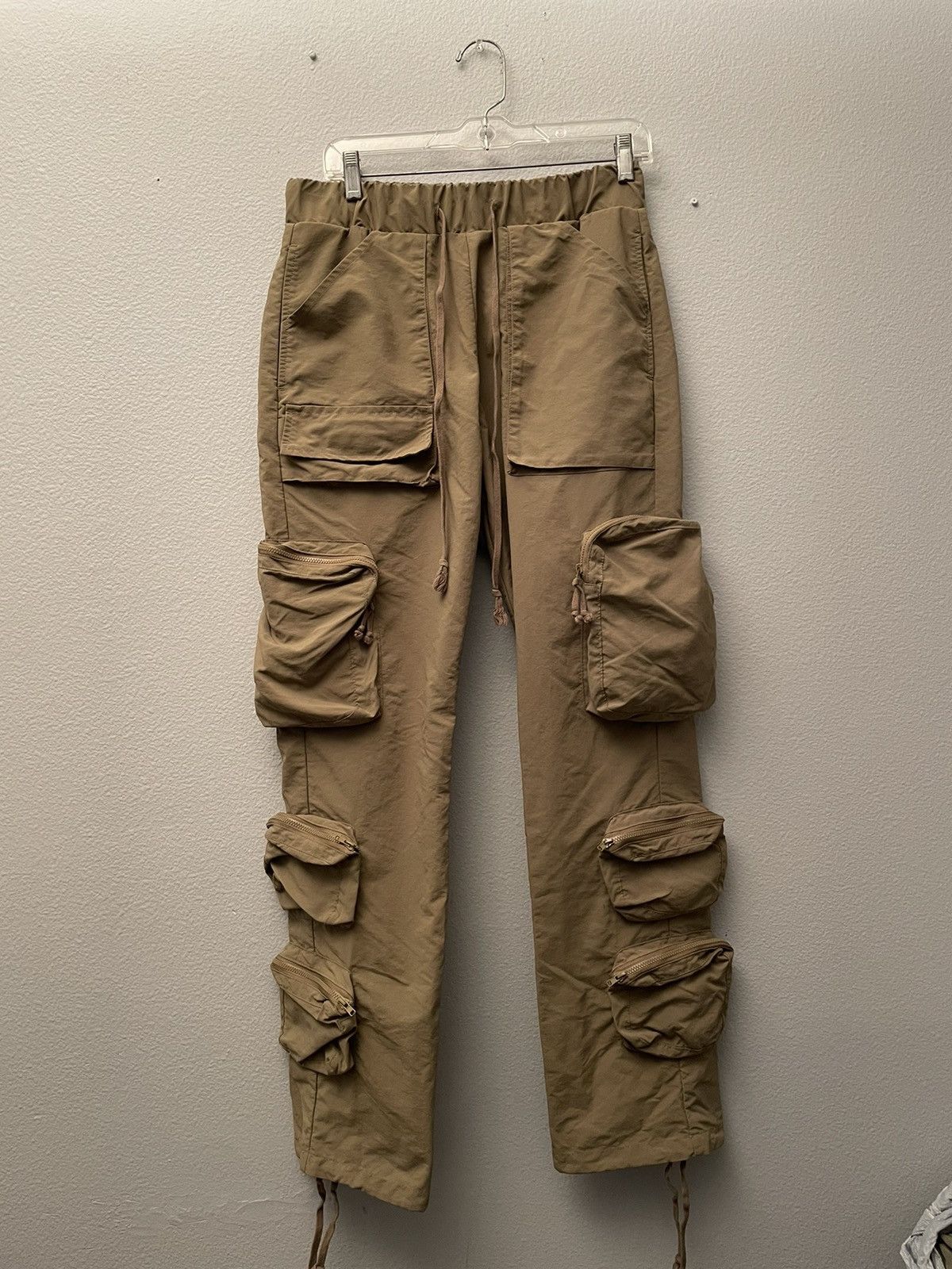 Whoisjacov WhoisJacov Brown 6 pocket utility cargo pants | Grailed