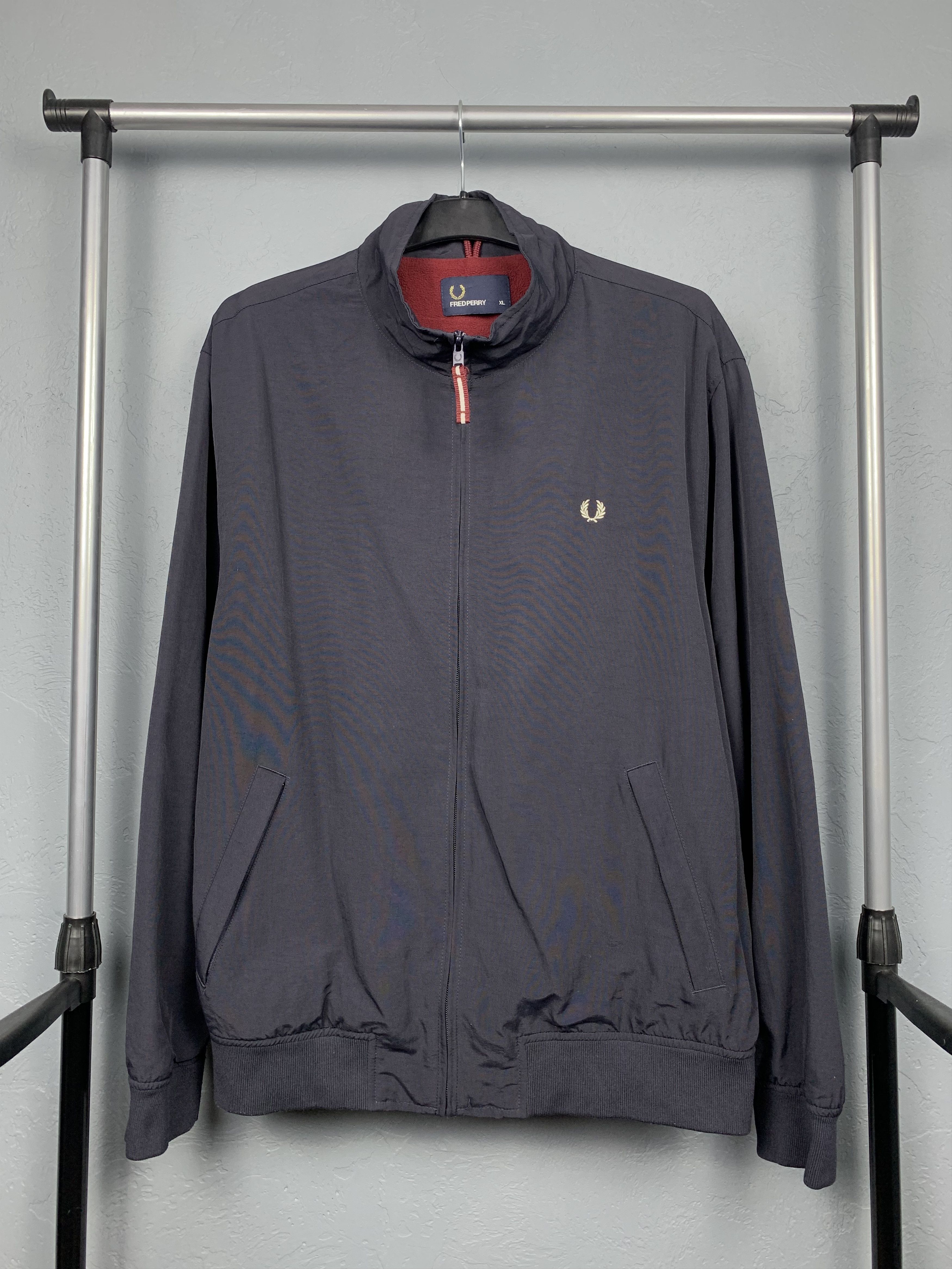 Fred Perry Fred Perry Vintage Mens Jacket inside on fleece Size US XL / EU 56 / 4 - 1 Thumbnail