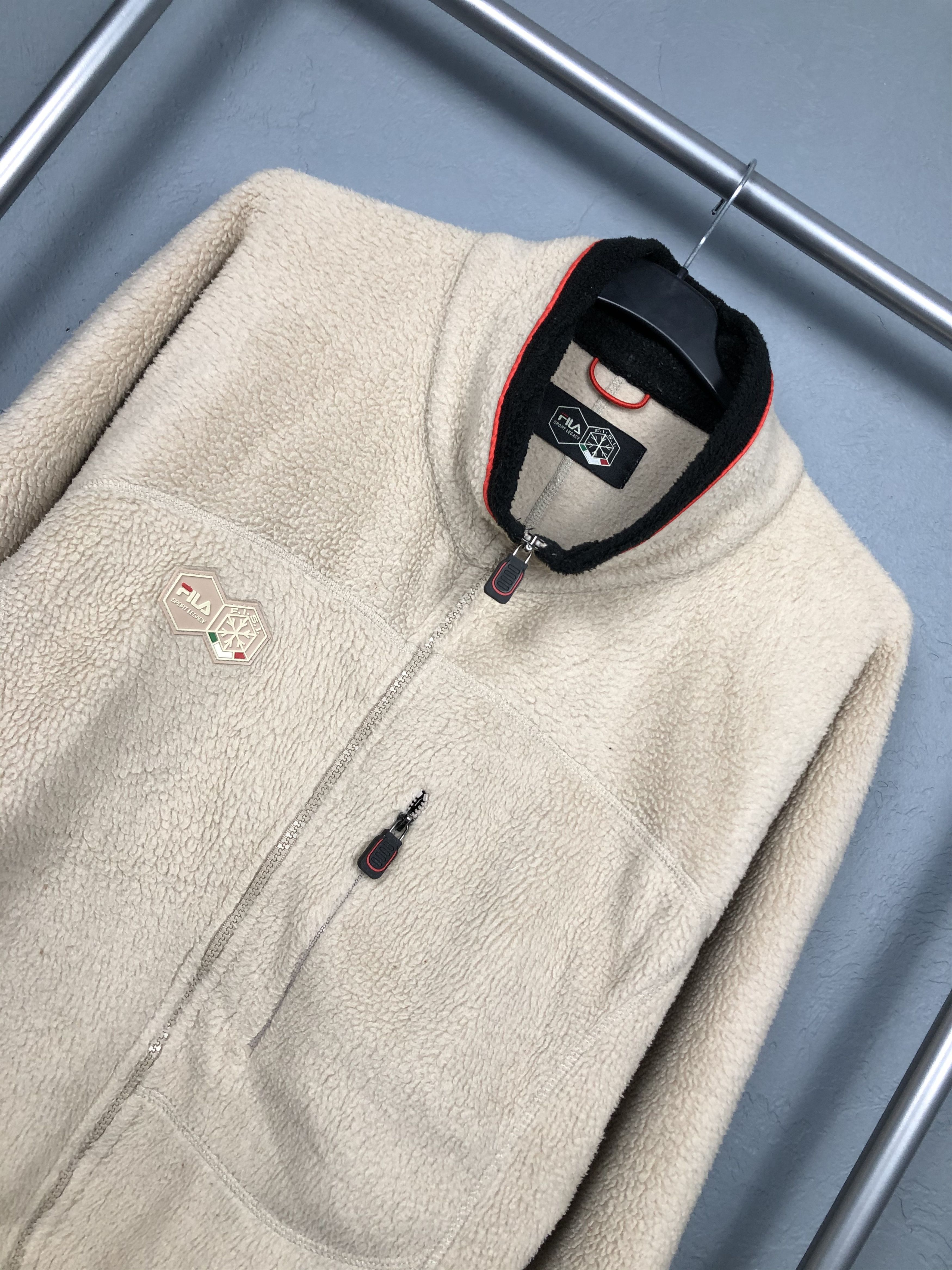 Fila Vintage Fila sherpa fleece jacket Size US XL / EU 56 / 4 - 2 Thumbnail