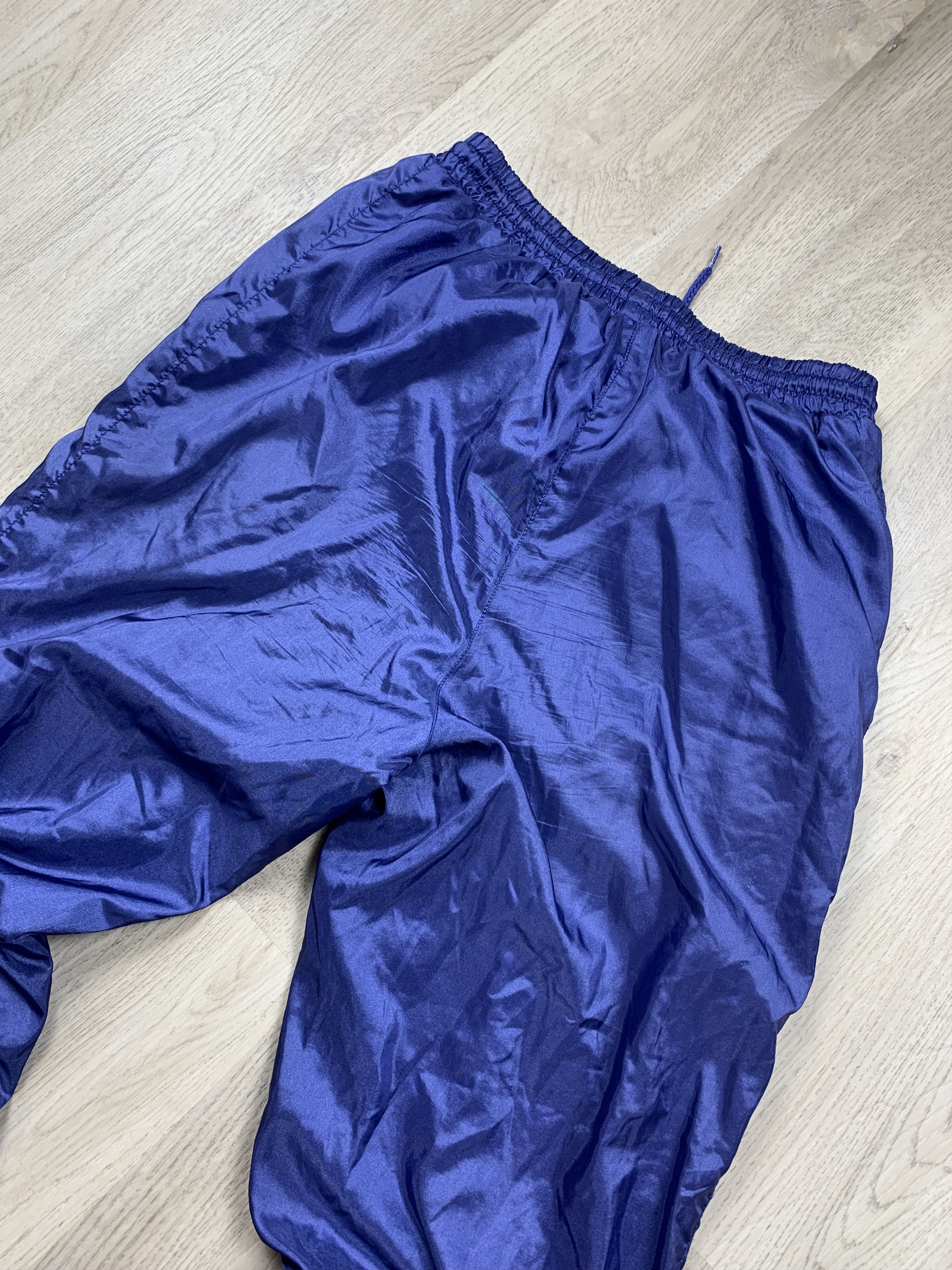 Adidas Adidas Vintage Mens Nylon Track Suit Jacket + Pants Drill Size US XL / EU 56 / 4 - 19 Thumbnail