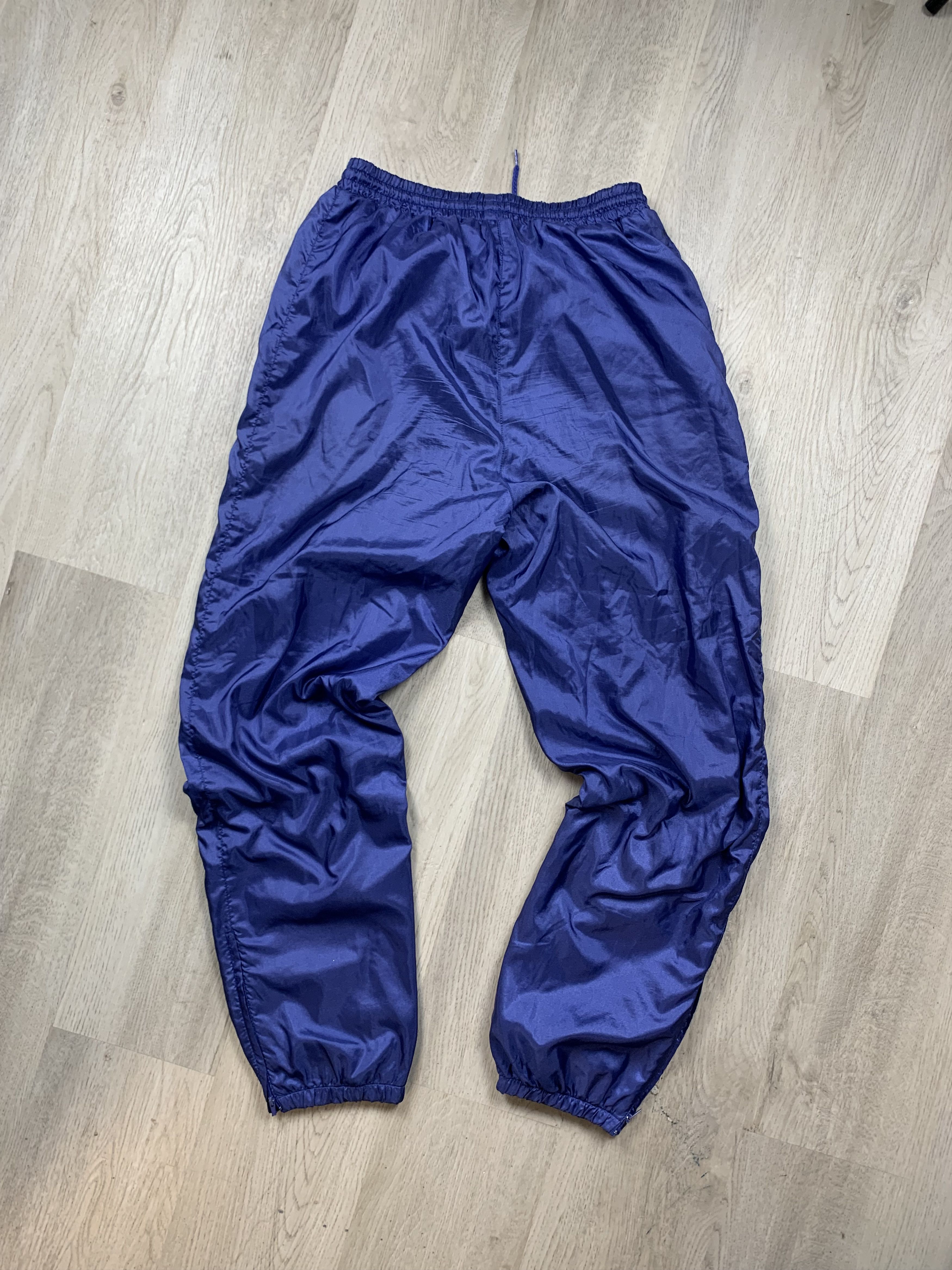 Adidas Adidas Vintage Mens Nylon Track Suit Jacket + Pants Drill Size US XL / EU 56 / 4 - 18 Thumbnail