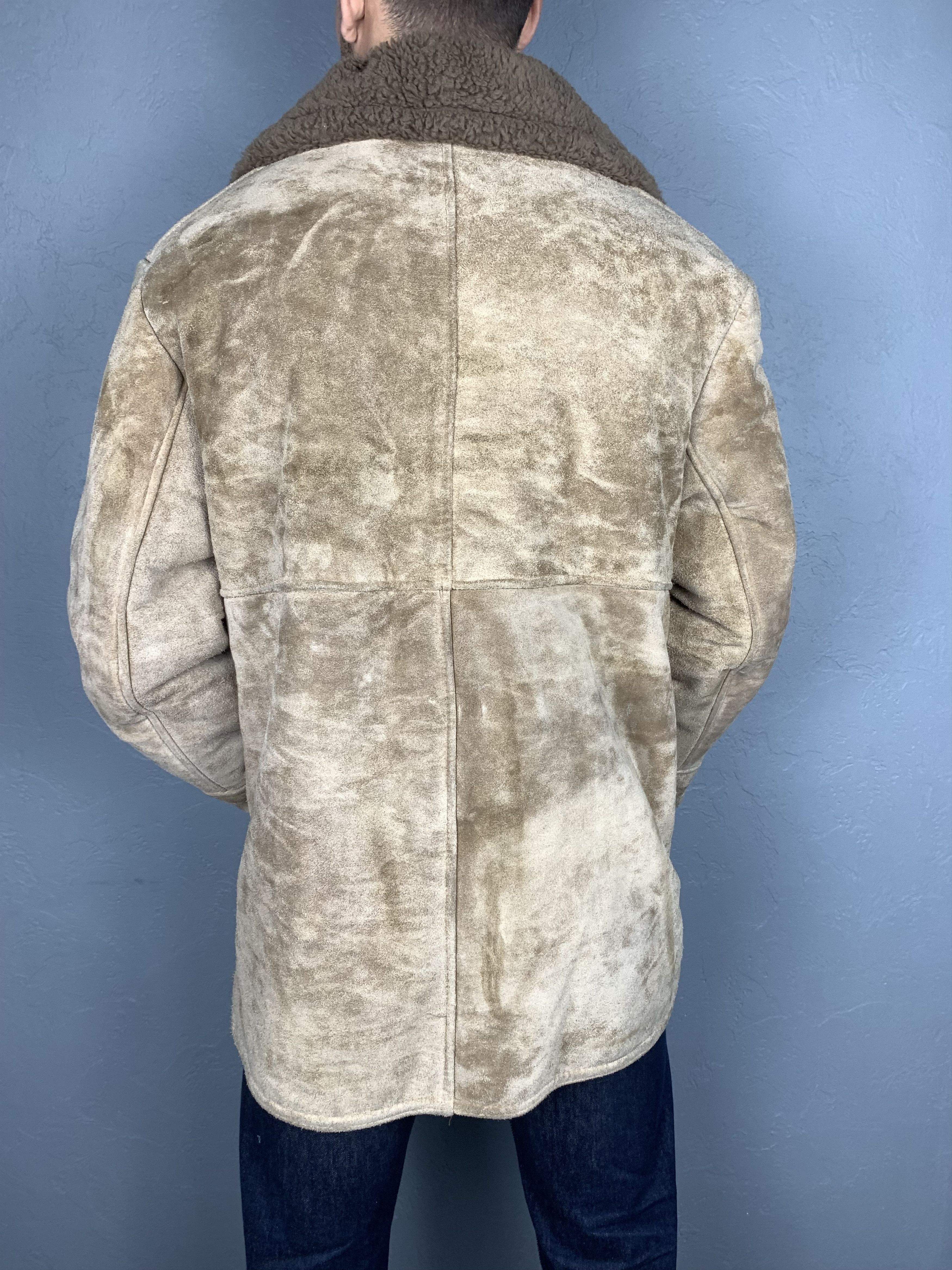 Other Vintage American Military Wear B-3 Sheepskin Jacket Coat Size US XL / EU 56 / 4 - 8 Thumbnail
