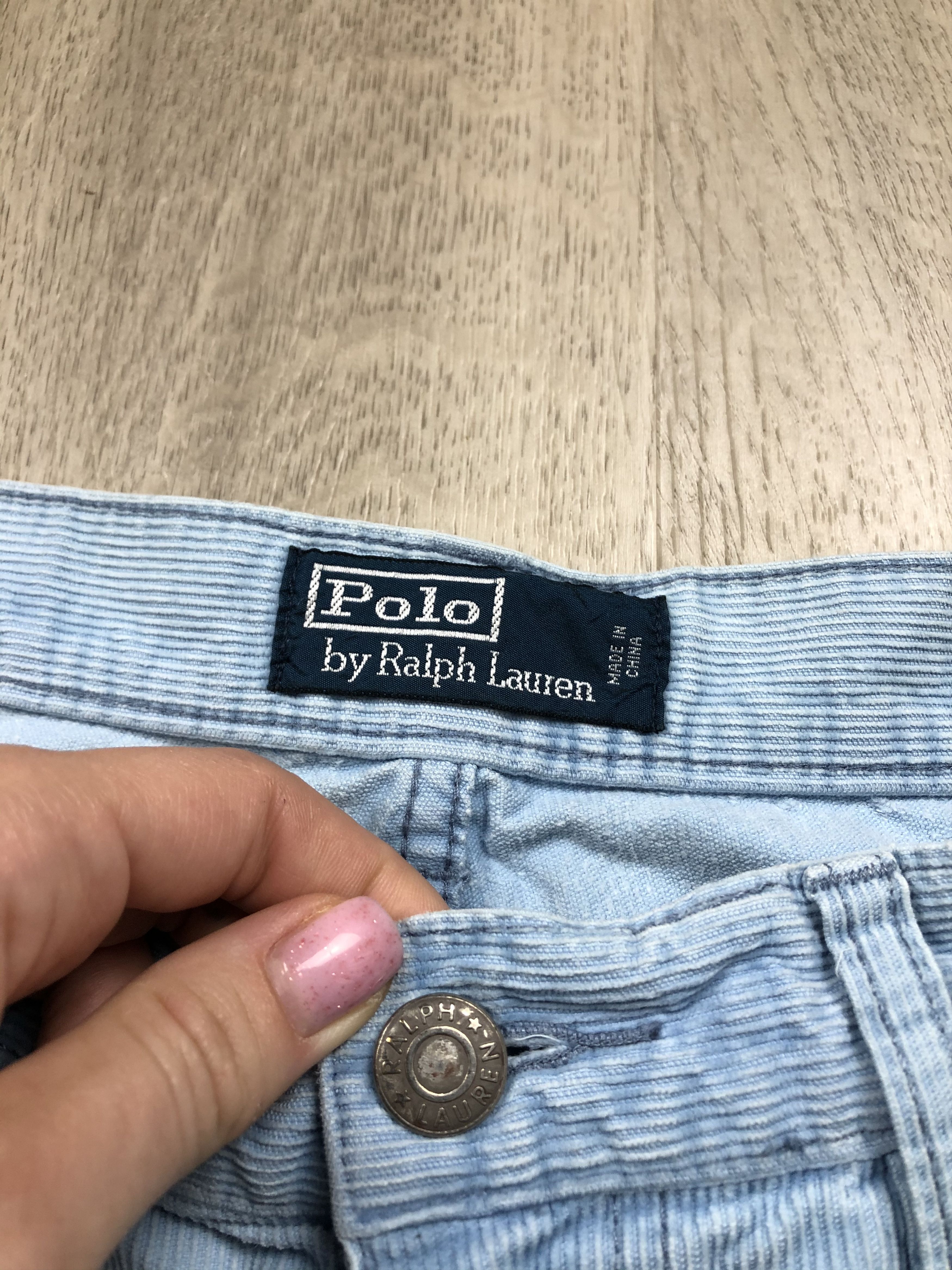 Polo Ralph Lauren Polo Ralph Lauren Vintage FADED Corduroy Denim Pants Brown Size US 36 / EU 52 - 5 Thumbnail
