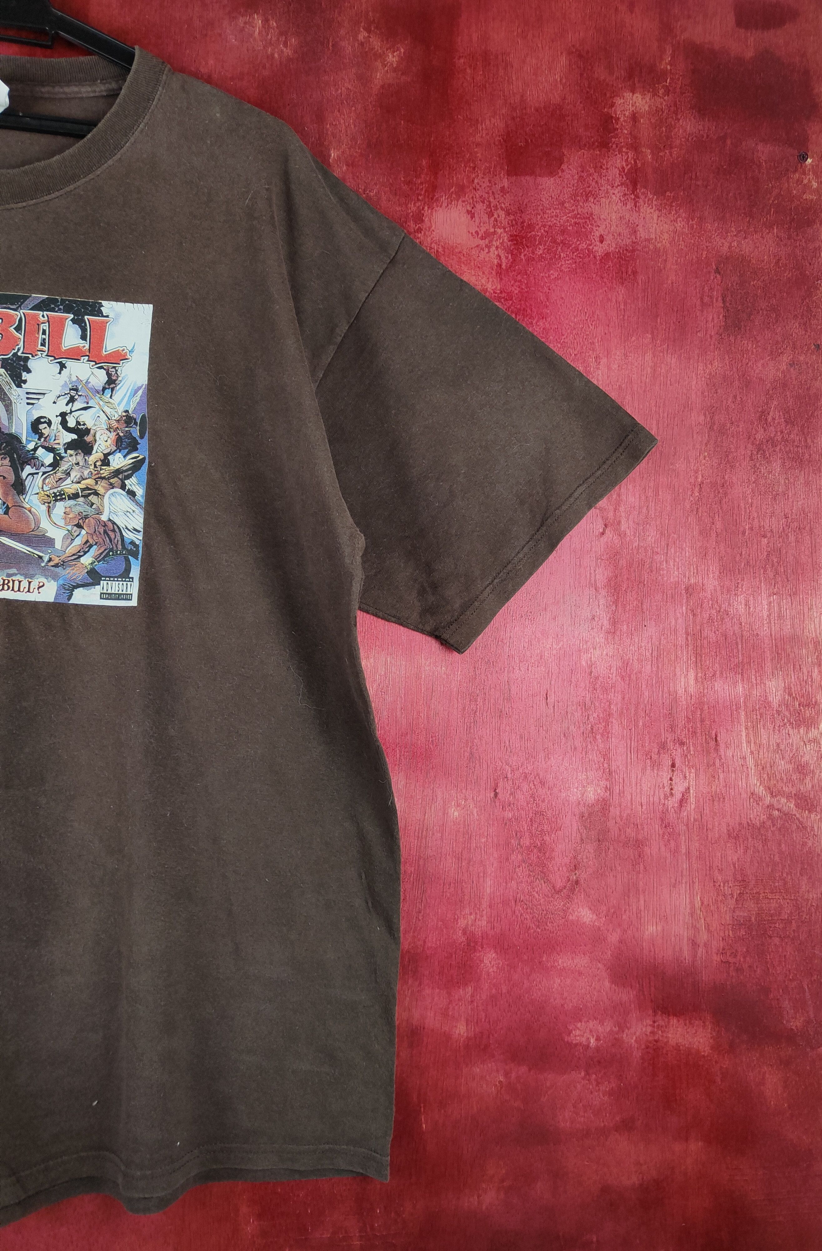 Cartoon Network Gildan- ILL Bill Dark Brown Short Sleeve T-shirt #S677 Size US XL / EU 56 / 4 - 6 Thumbnail