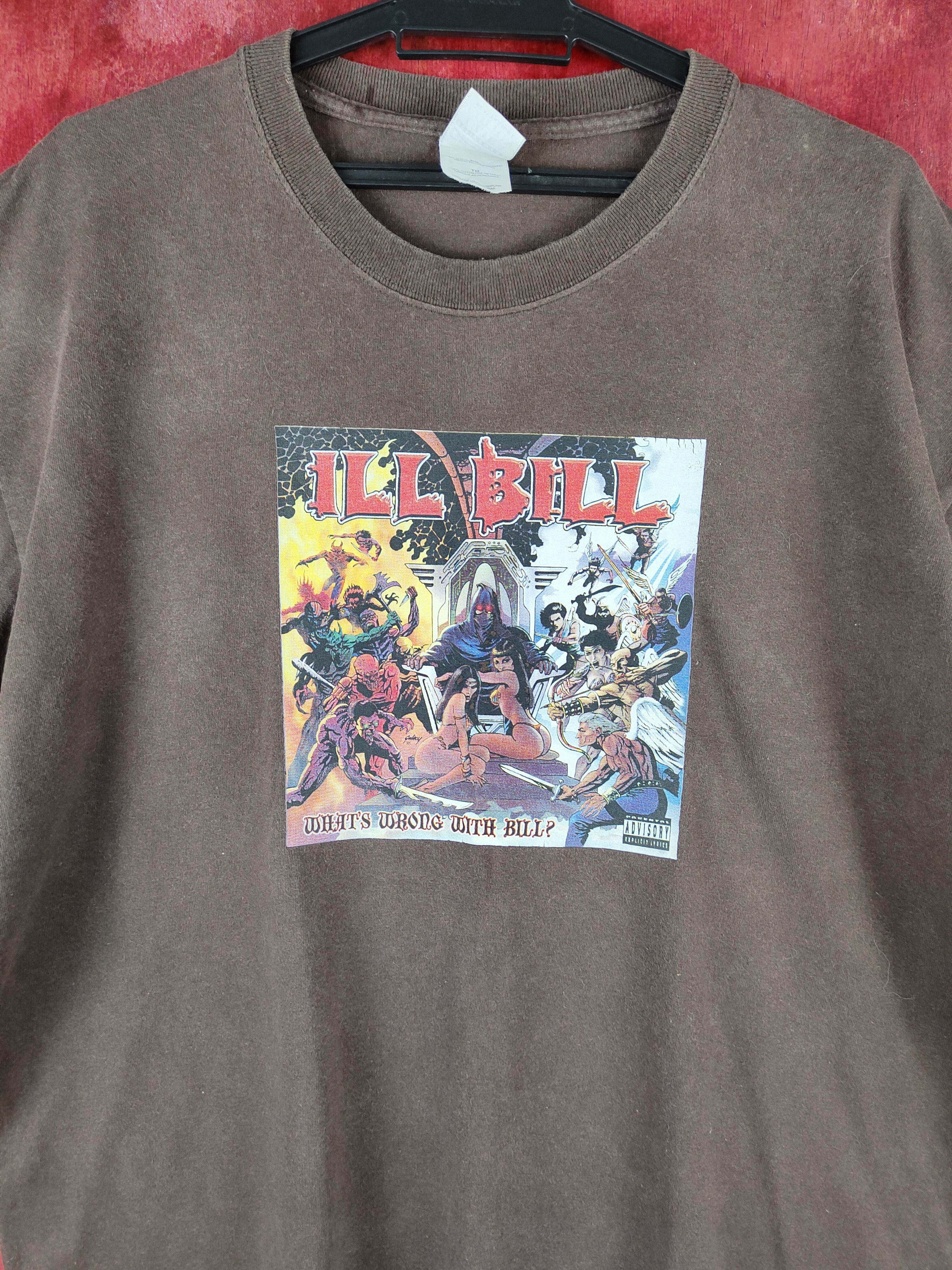 Cartoon Network Gildan- ILL Bill Dark Brown Short Sleeve T-shirt #S677 Size US XL / EU 56 / 4 - 2 Thumbnail