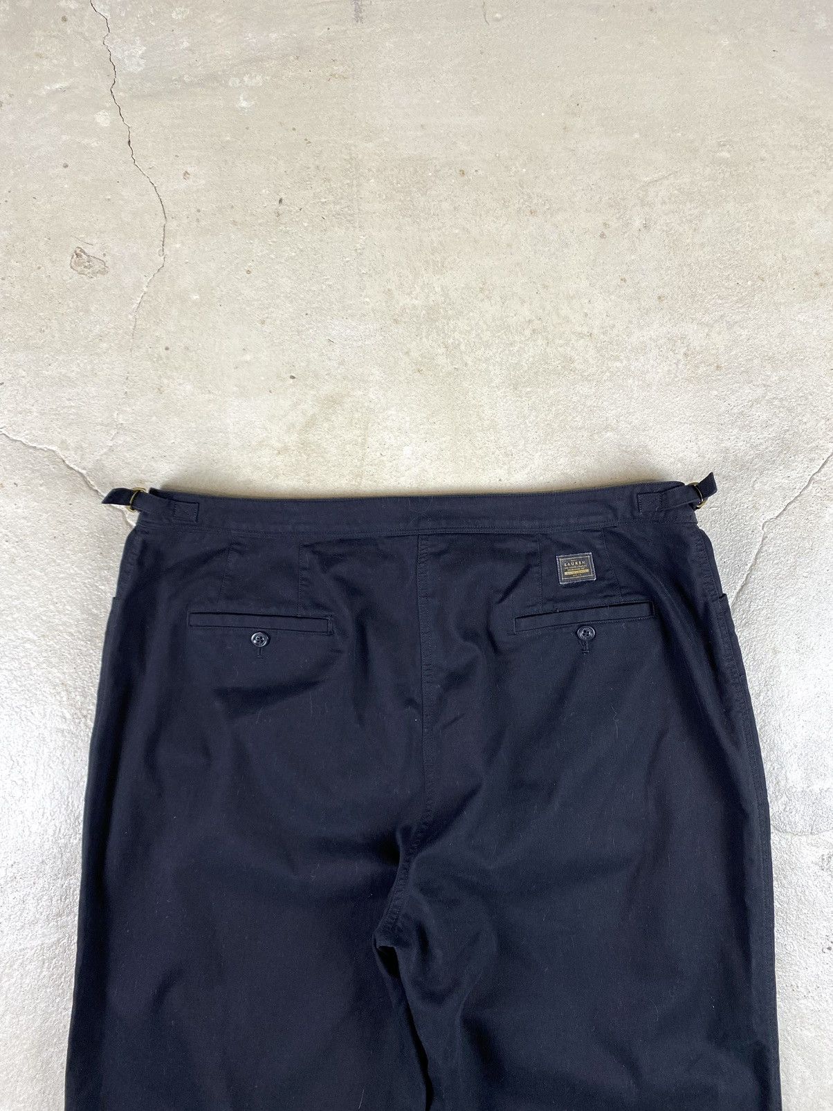 Ralph Lauren Y2K Vintage Ralph Lauren Buggy Pants Black Hype Size US 38 / EU 54 - 11 Thumbnail