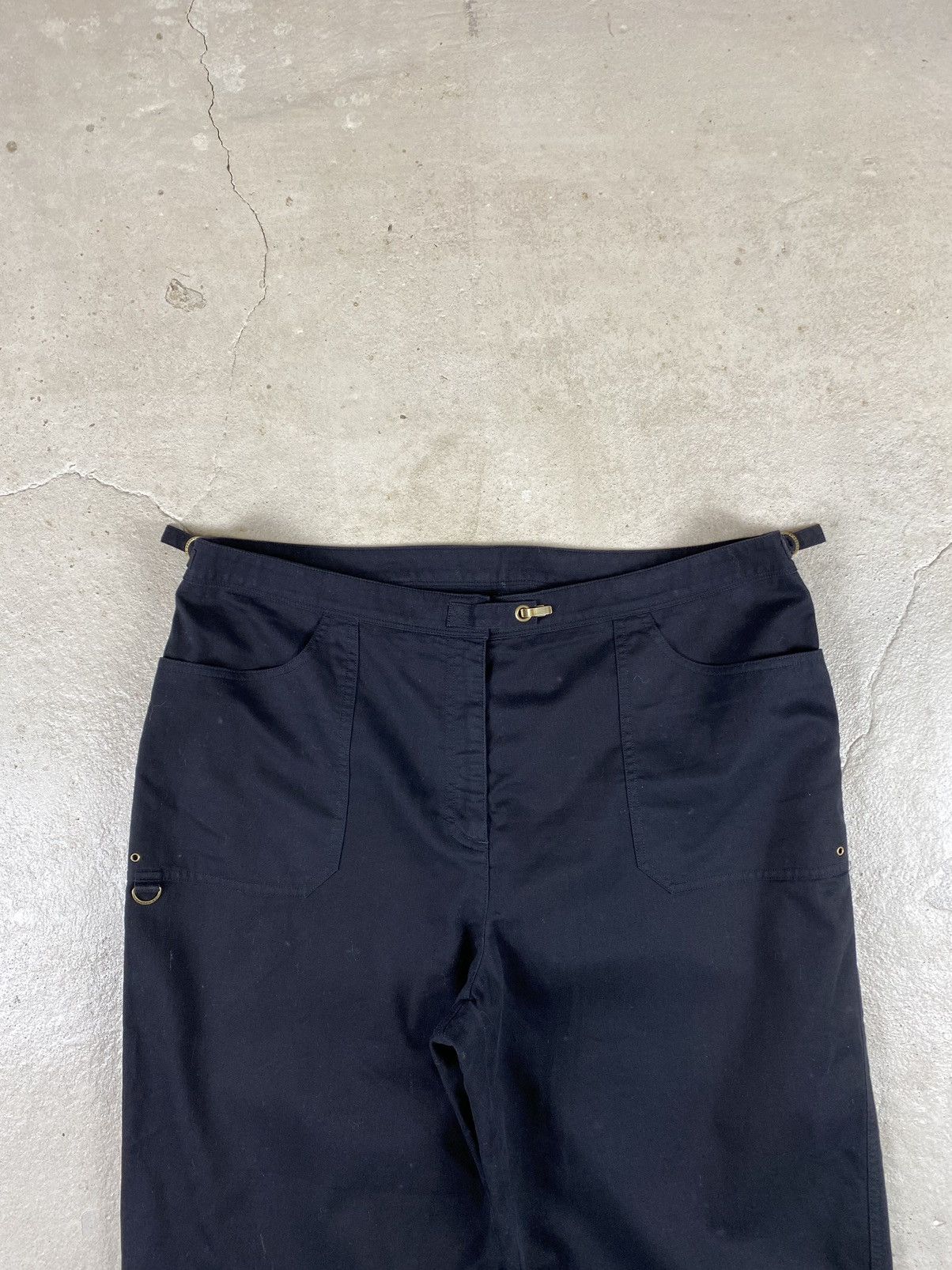 Ralph Lauren Y2K Vintage Ralph Lauren Buggy Pants Black Hype Size US 38 / EU 54 - 3 Thumbnail