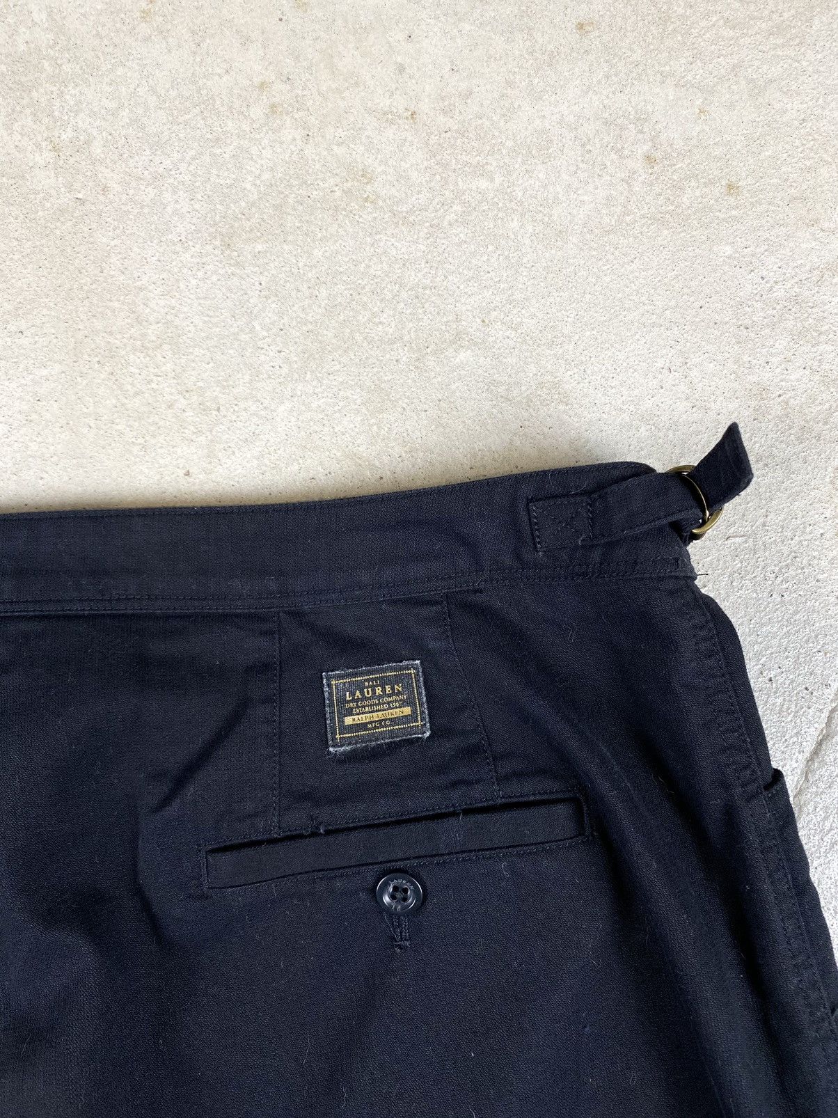 Ralph Lauren Y2K Vintage Ralph Lauren Buggy Pants Black Hype Size US 38 / EU 54 - 12 Thumbnail
