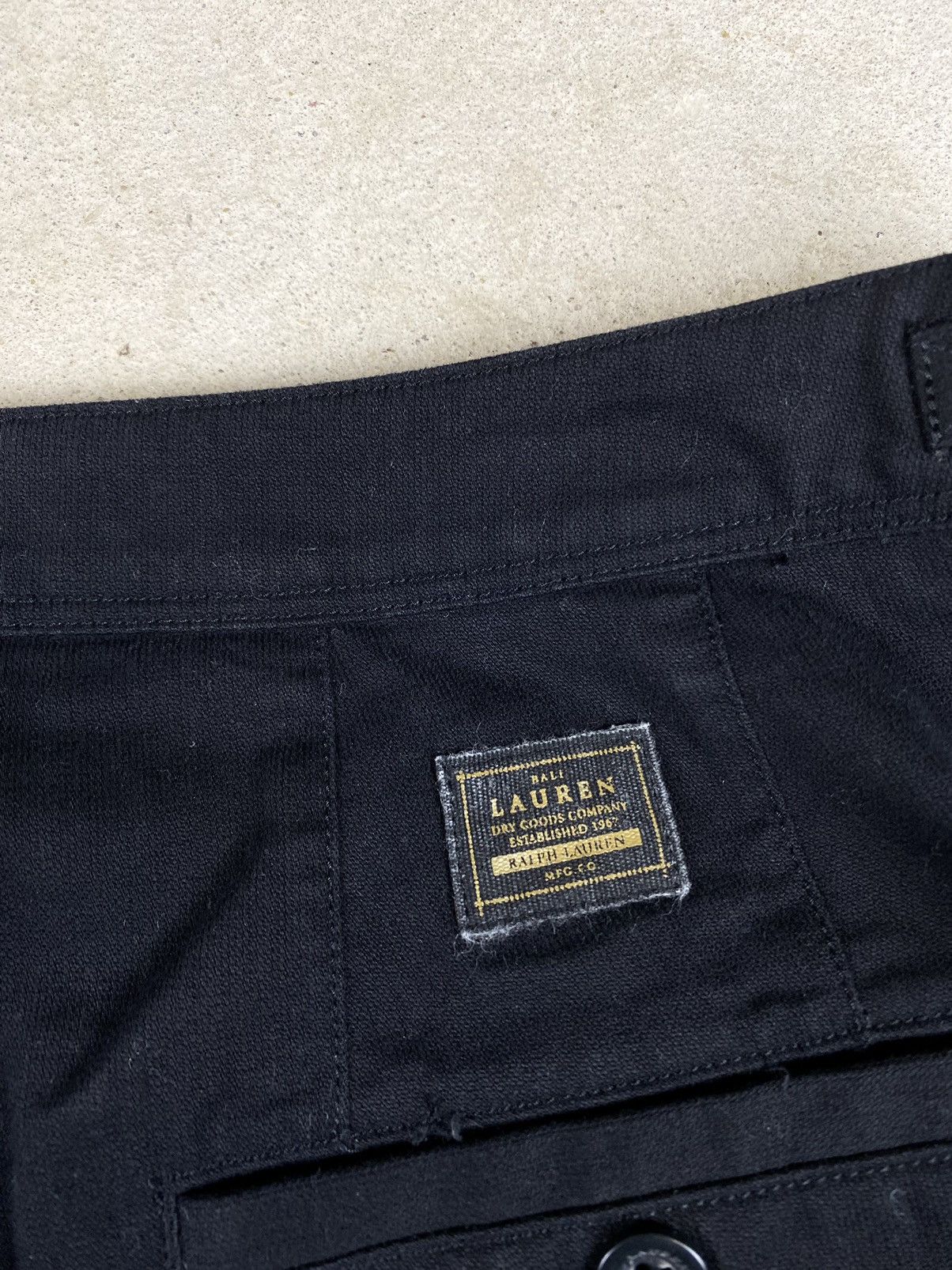 Ralph Lauren Y2K Vintage Ralph Lauren Buggy Pants Black Hype Size US 38 / EU 54 - 13 Thumbnail
