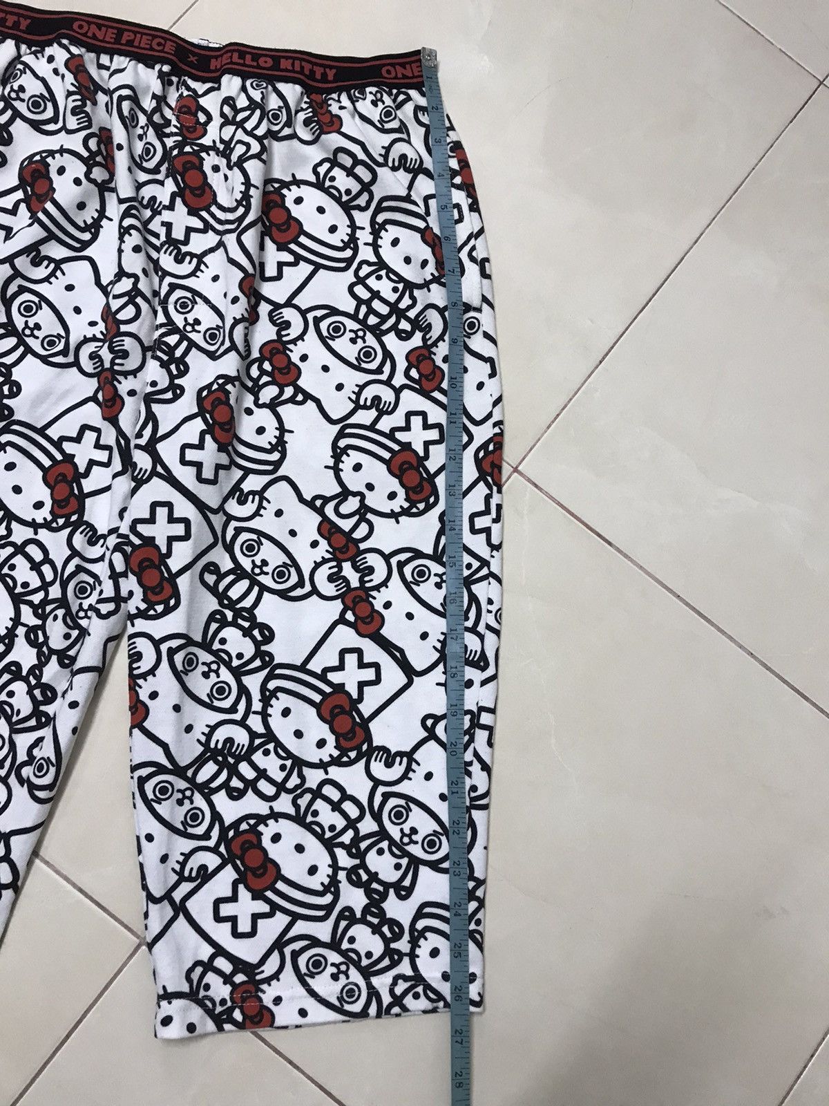 Cartoon Network 🔥🔥BEST OFFER🔥🔥!! ONE PIECE FEAT HELLO KITTY FULL PRINT Size US 29 - 16 Thumbnail