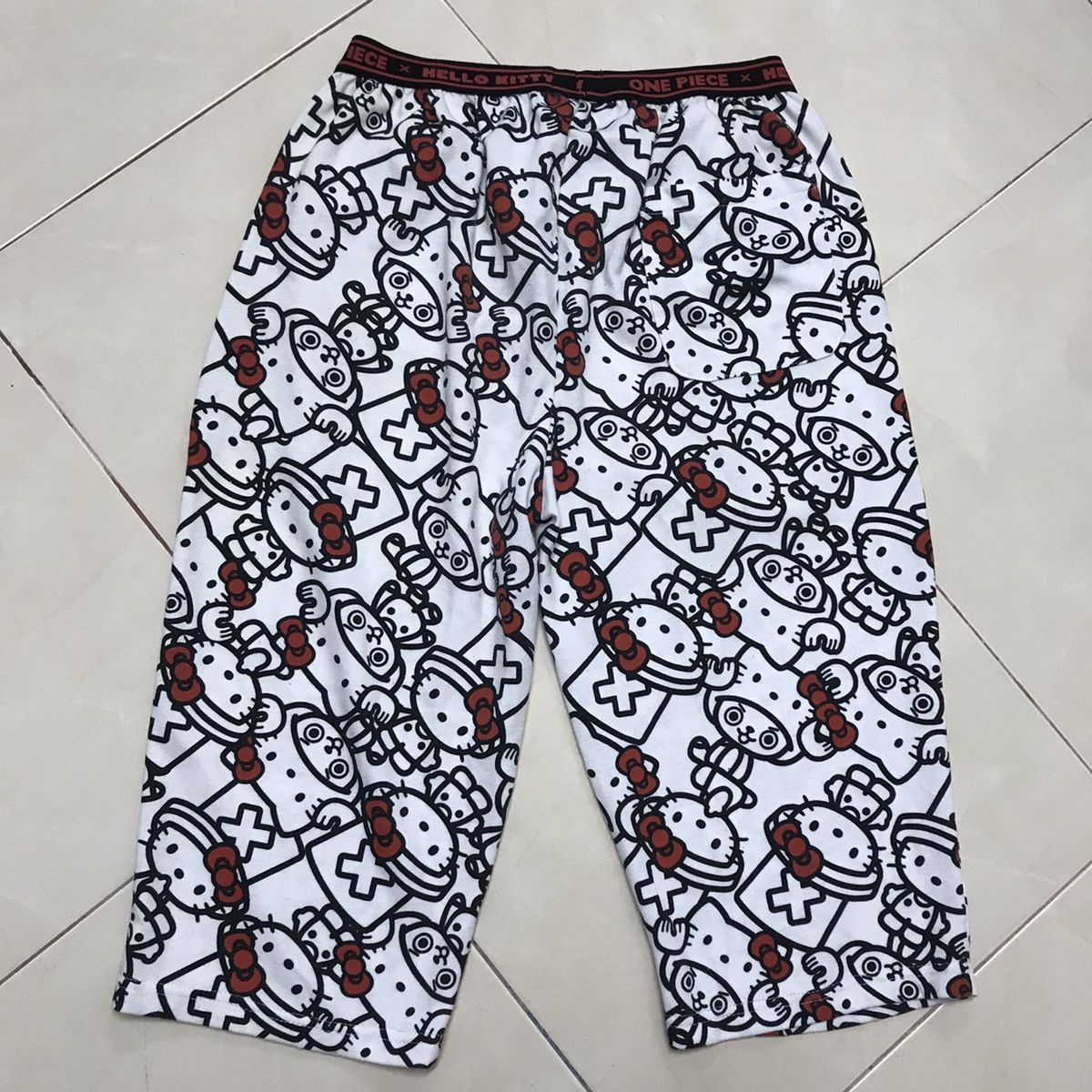 Cartoon Network 🔥🔥BEST OFFER🔥🔥!! ONE PIECE FEAT HELLO KITTY FULL PRINT Size US 29 - 1 Thumbnail