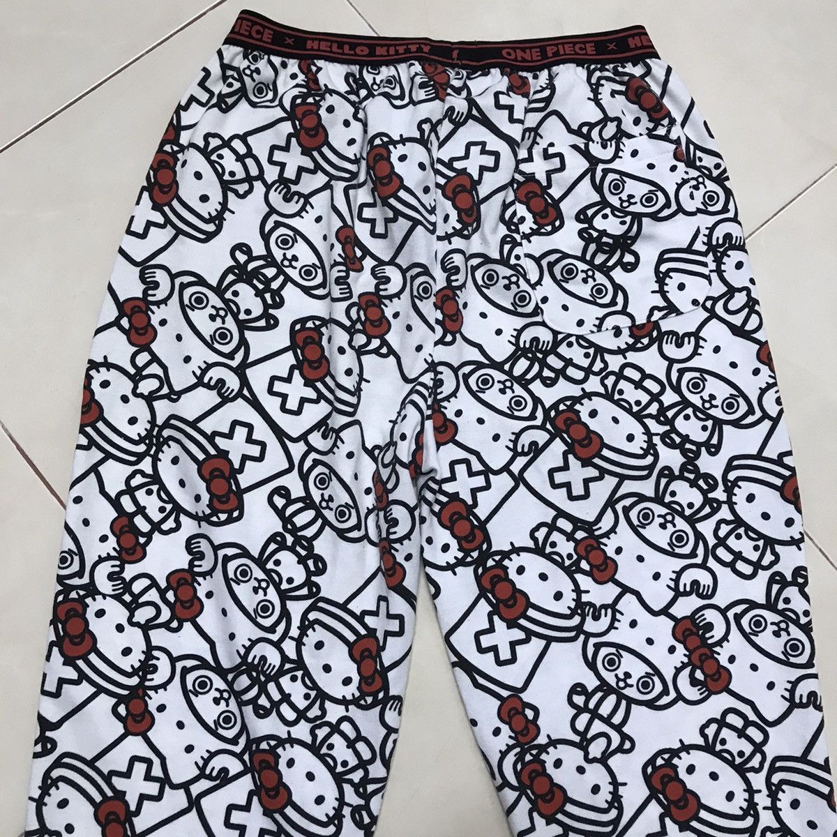 Cartoon Network 🔥🔥BEST OFFER🔥🔥!! ONE PIECE FEAT HELLO KITTY FULL PRINT Size US 29 - 2 Thumbnail
