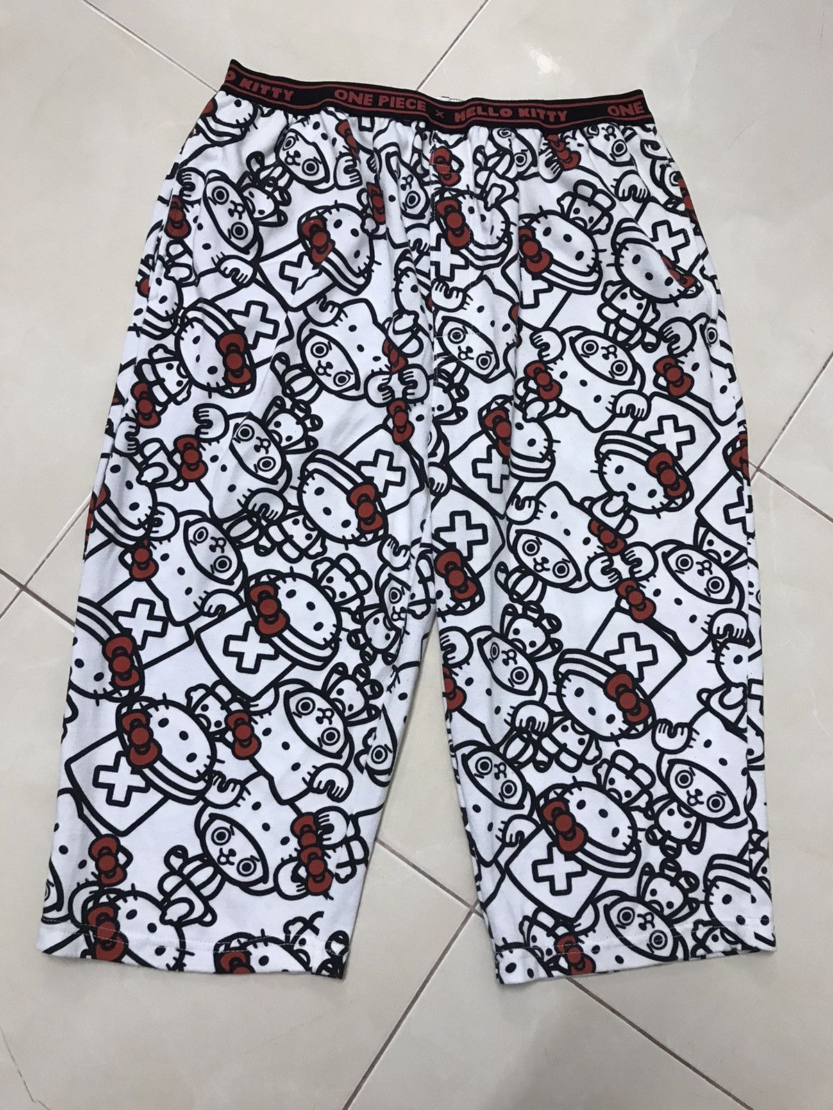 Cartoon Network 🔥🔥BEST OFFER🔥🔥!! ONE PIECE FEAT HELLO KITTY FULL PRINT Size US 29 - 5 Thumbnail