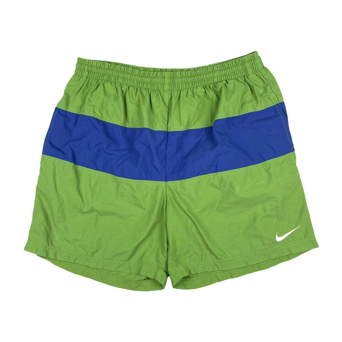 Nike 90’s Vintage Nike Shorts Big Logo Swoosh Travis Scott Style Size US 34 / EU 50 - 2 Thumbnail