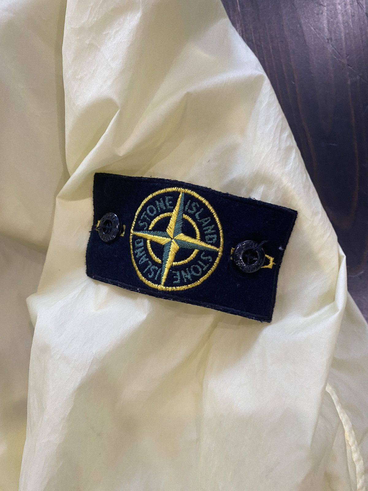 Stone Island Stone Island Lamy Velour Lemon Yellow Jacket Size US XXL / EU 58 / 5 - 2 Thumbnail