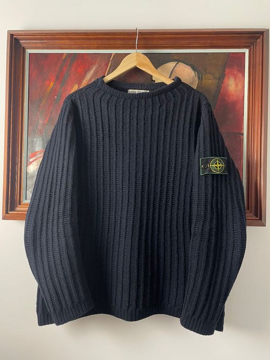 Stone Island F/W 1999 Vintage Stone Island Sweater Knit Rare Hype 90s Size US L / EU 52-54 / 3 - 1 Preview