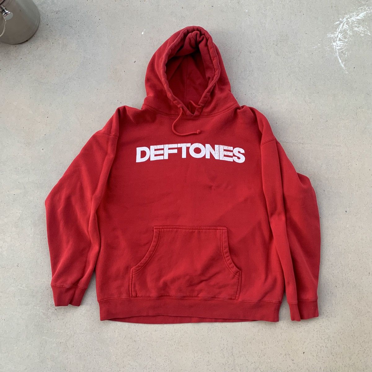 Deftones red hoodie sale