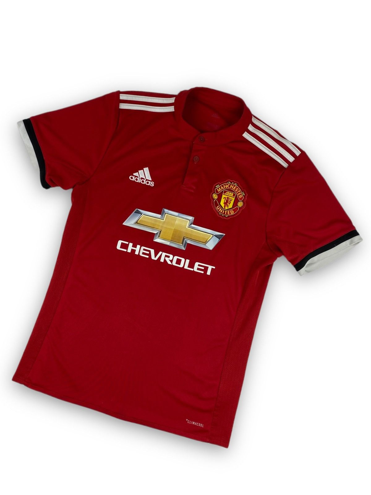 Adidas Adidas Manchester United 2017 2018 Lukaku Home Jersey Size US S / EU 44-46 / 1 - 3 Thumbnail