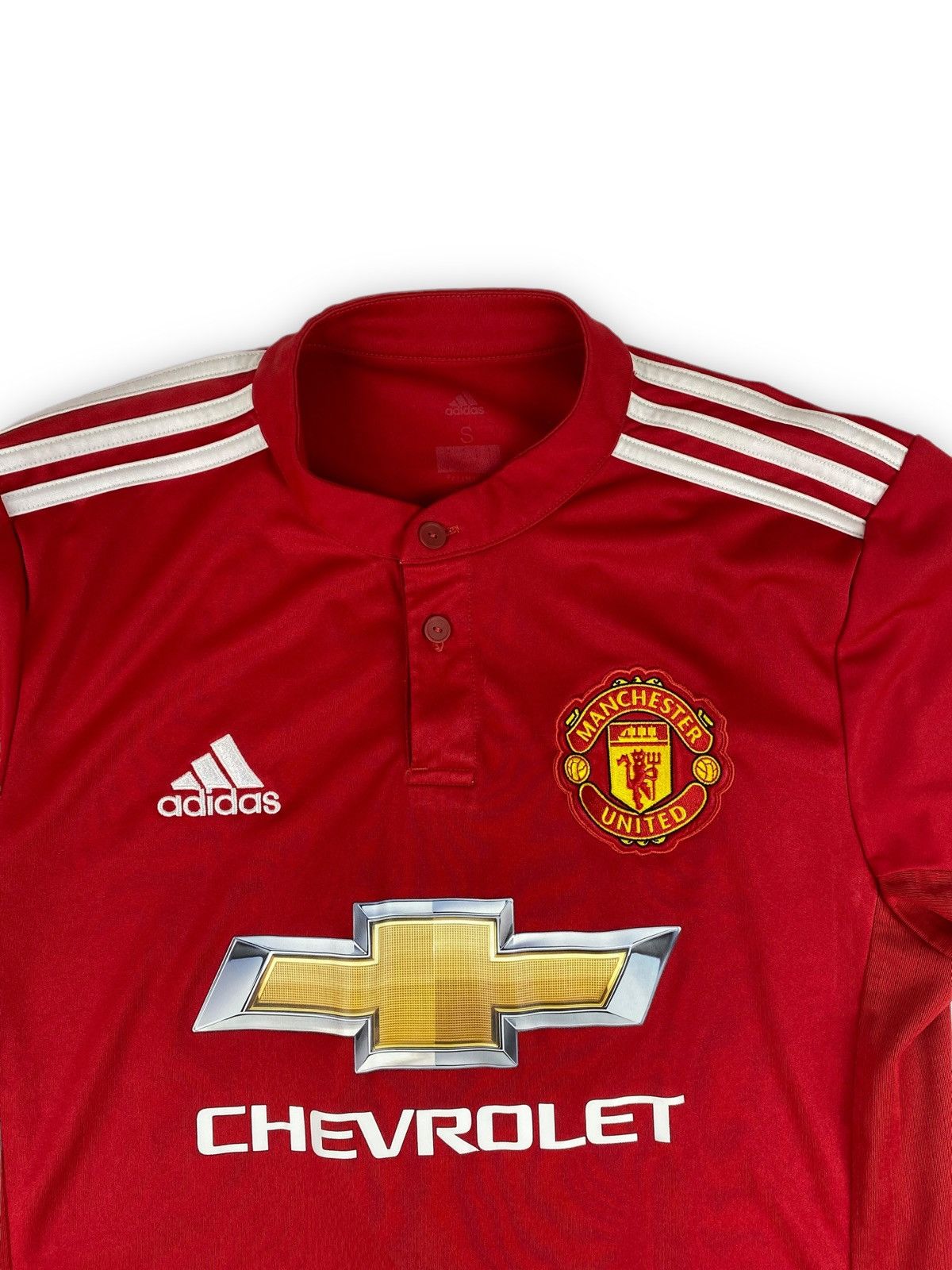 Adidas Adidas Manchester United 2017 2018 Lukaku Home Jersey Size US S / EU 44-46 / 1 - 4 Thumbnail