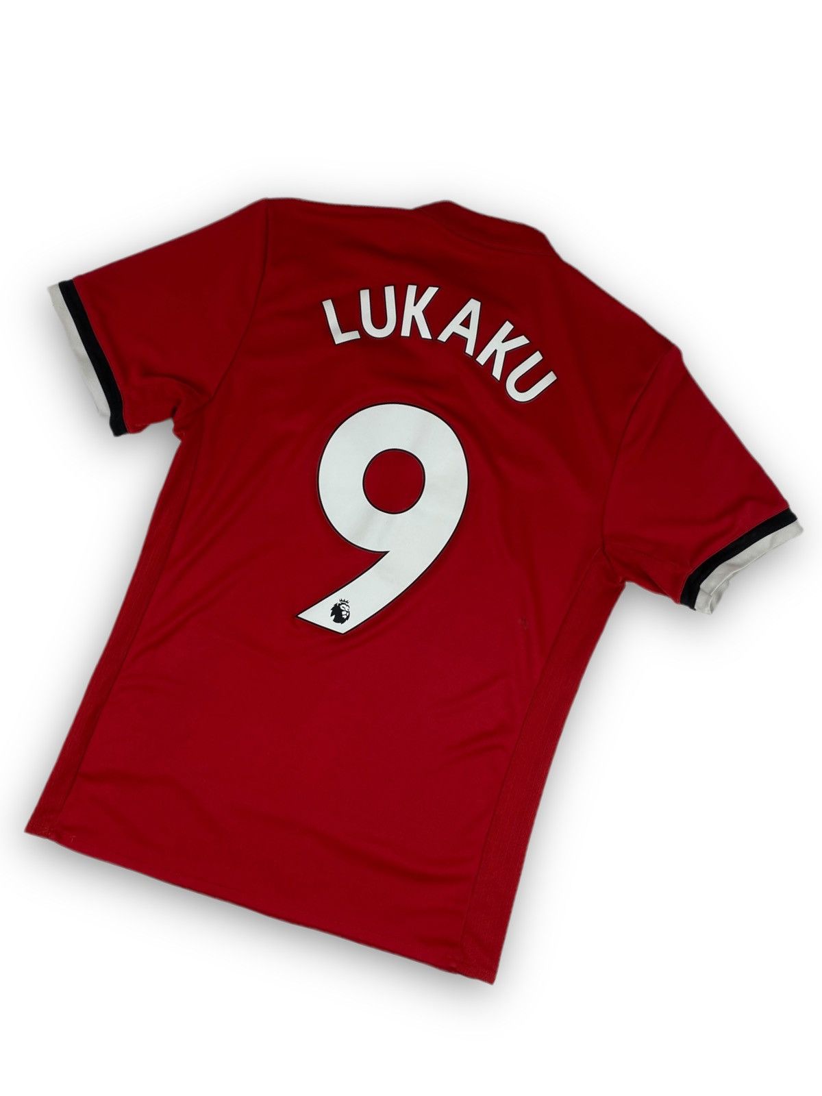 Adidas Adidas Manchester United 2017 2018 Lukaku Home Jersey Size US S / EU 44-46 / 1 - 9 Thumbnail