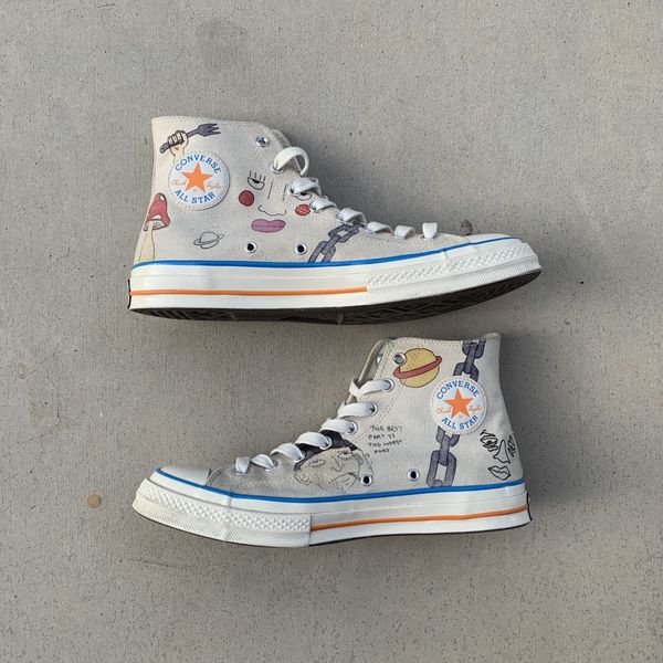 Converse Rare Tyler The Creator x Wyatt Navarro Converse 70 | Grailed