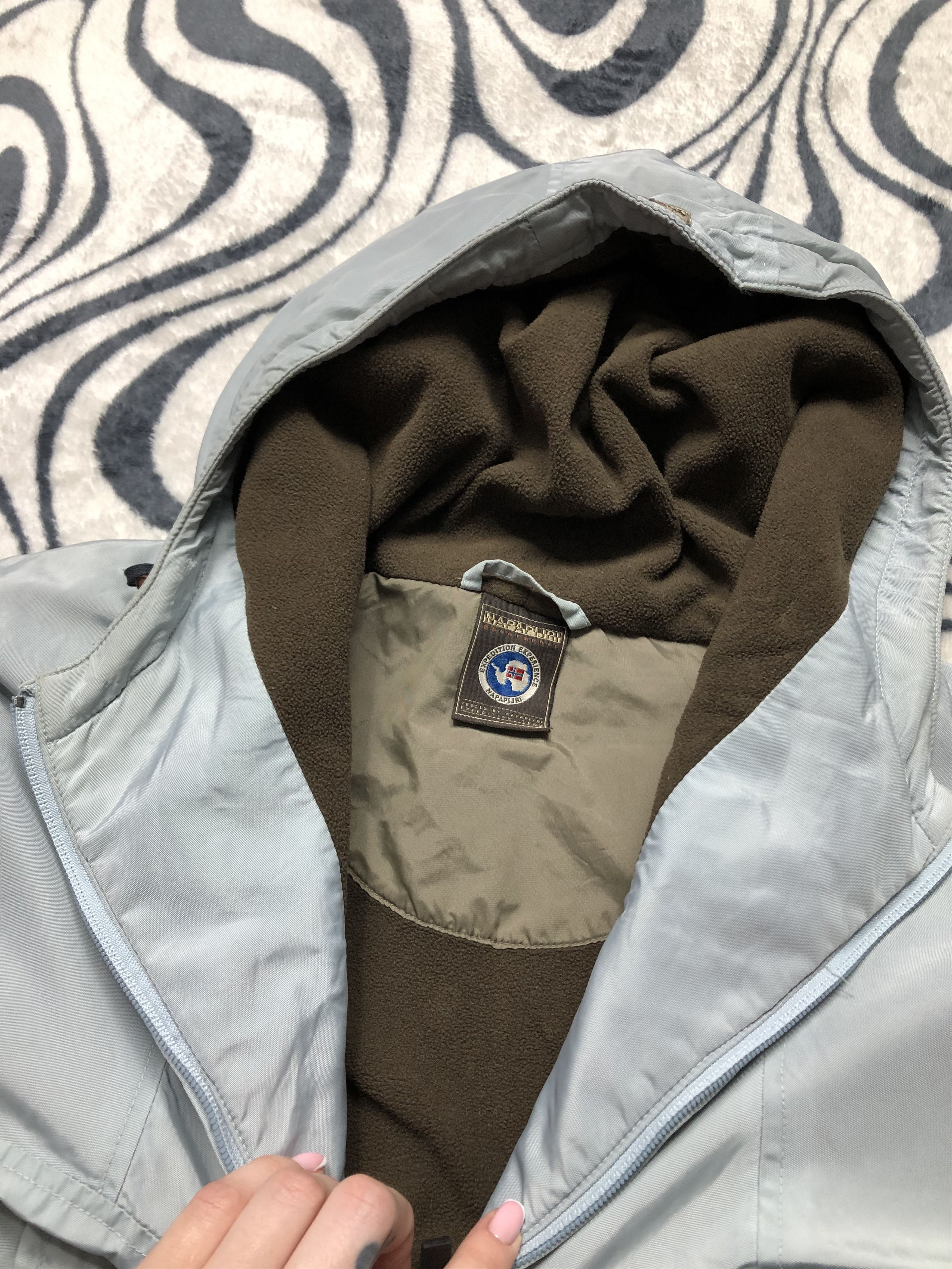 Napapijri Rainforest Winter Pocket Jacket incide on fleece