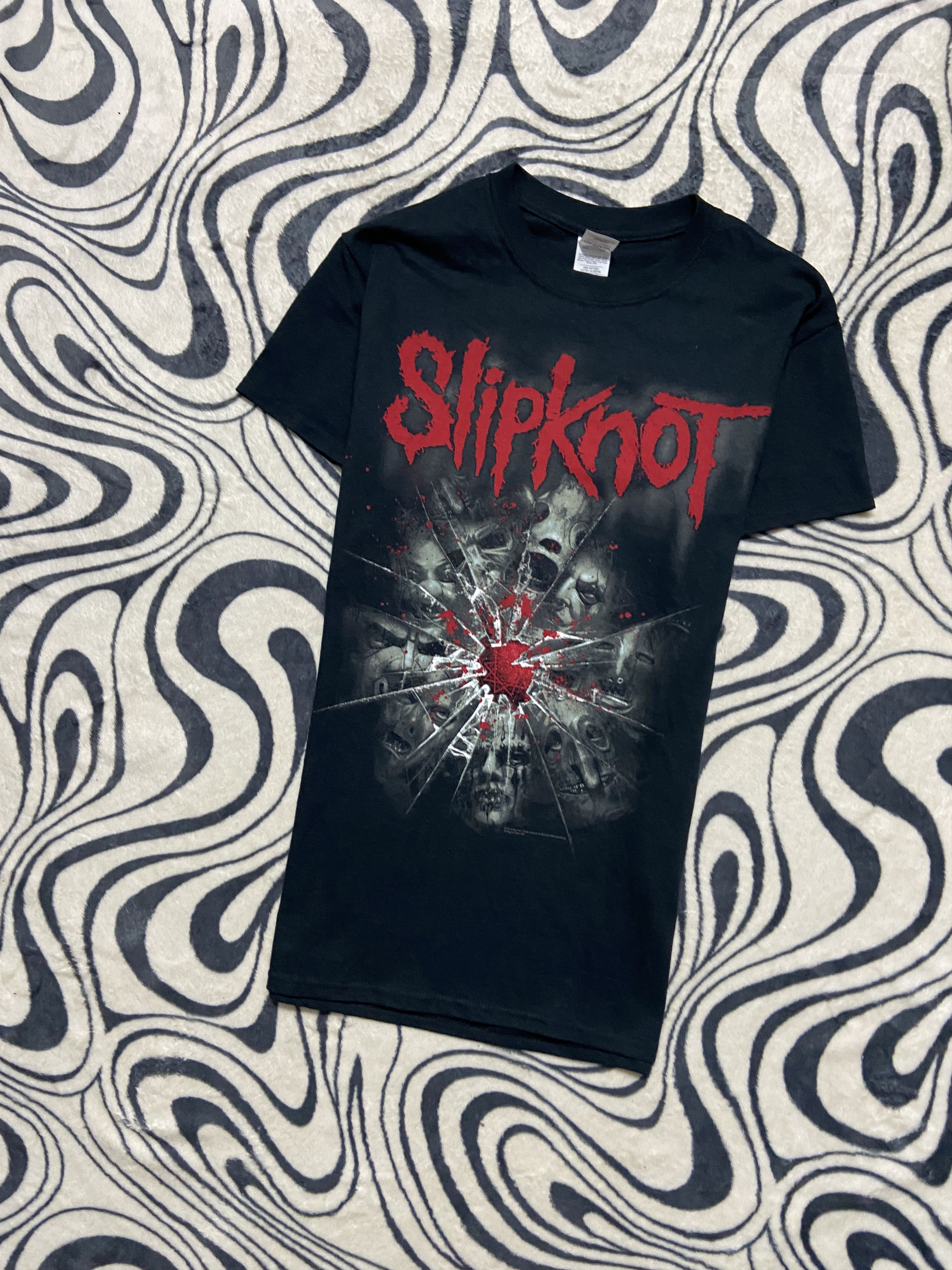 Band Tees × Slipknot Slipknot Vintage Mens Rock Band T-Shirt Size US S / EU 44-46 / 1 - 1 Thumbnail