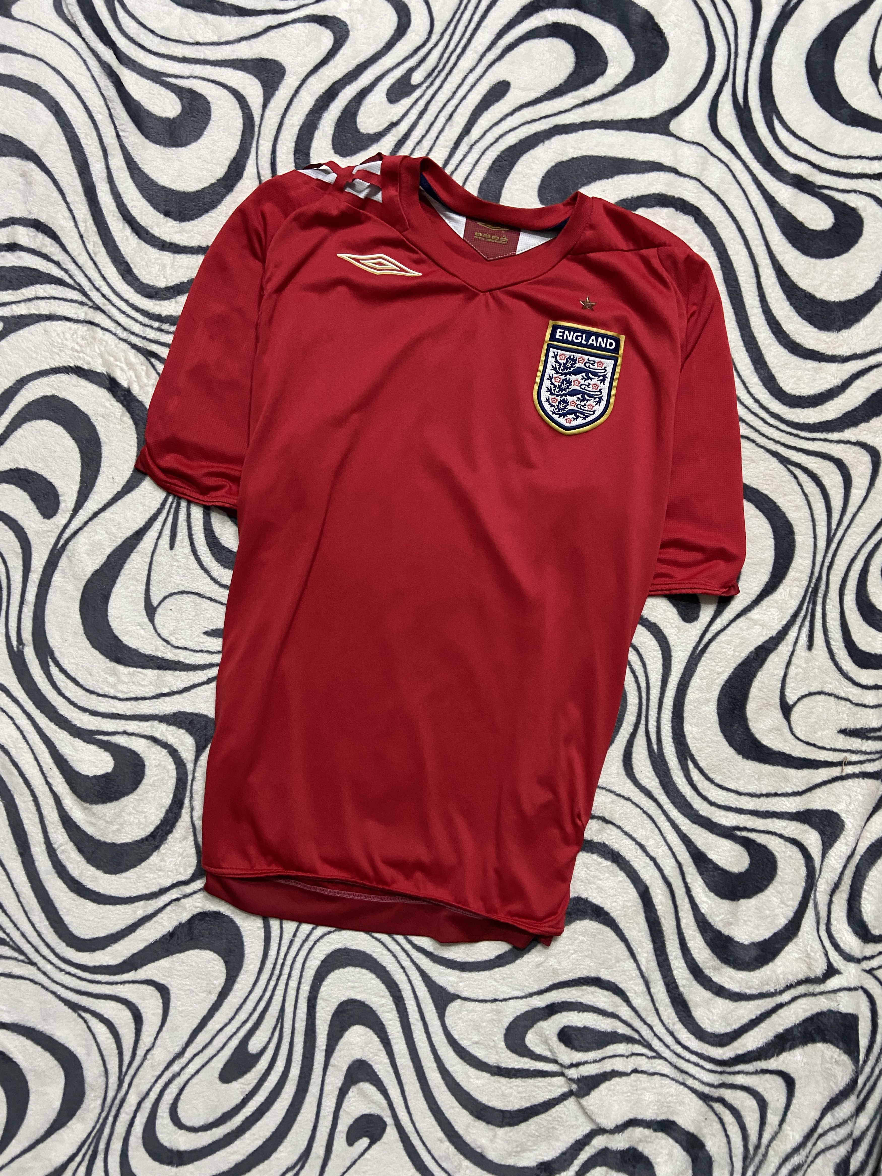 Umbro England Umbro Vintage Home Jersey Size US L / EU 52-54 / 3 - 1 Thumbnail
