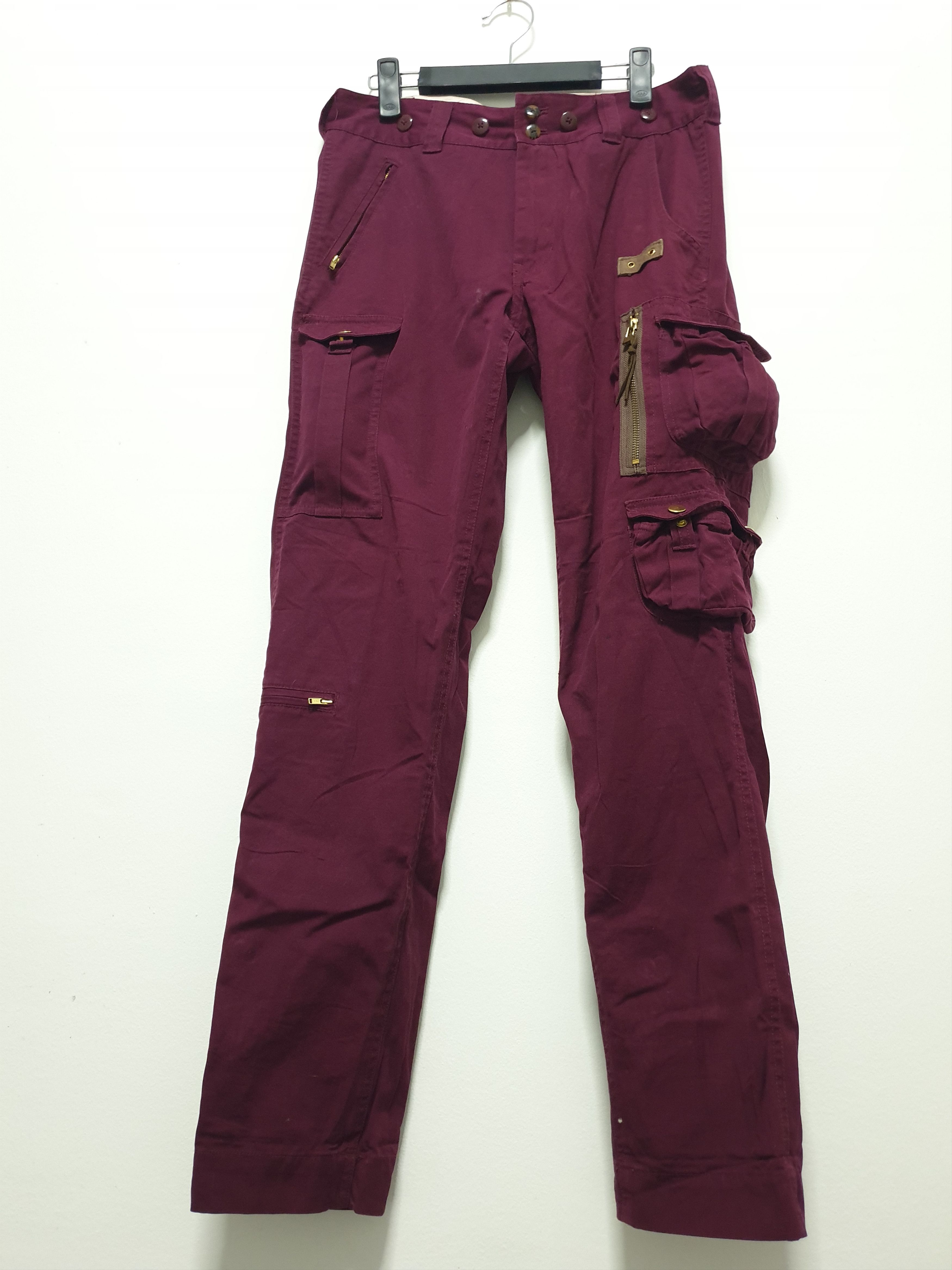 Beams Plus Neutral infinity Purple multipocket tactical Trouser pant Size US 32 / EU 48 - 2 Thumbnail