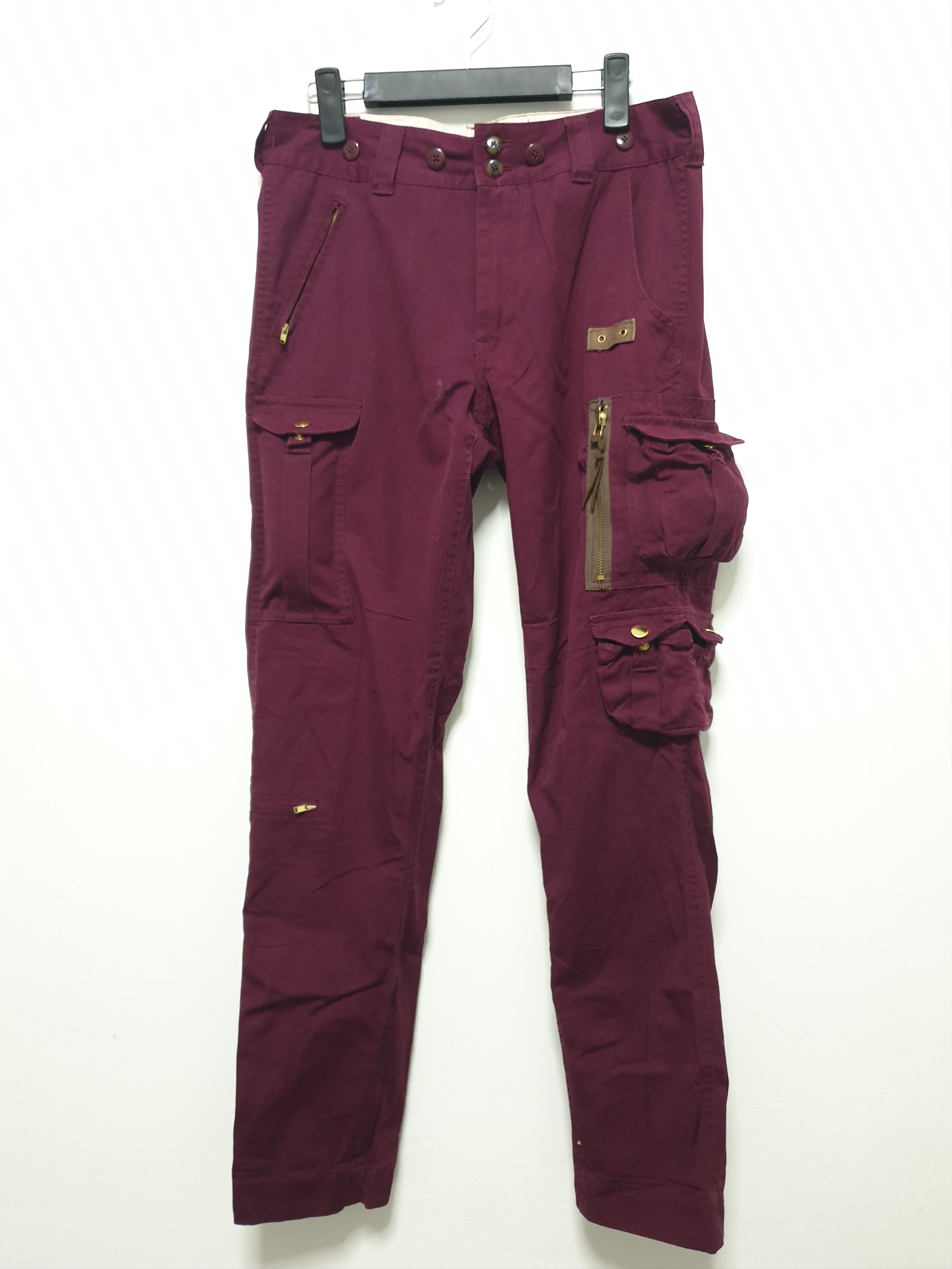 Beams Plus Neutral infinity Purple multipocket tactical Trouser pant Size US 32 / EU 48 - 1 Thumbnail