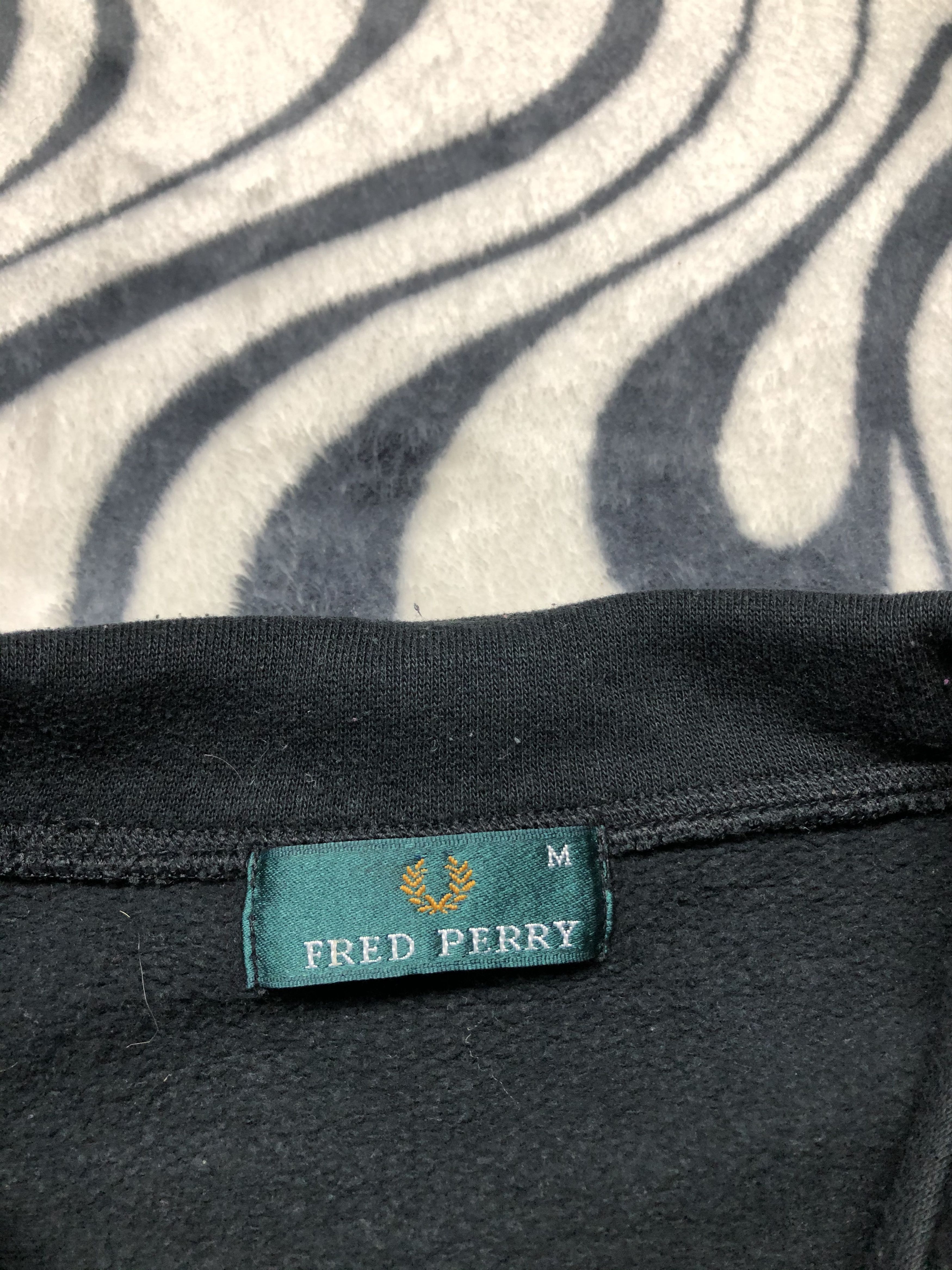 Fred Perry × Vintage Fred Perry Vintage Mens 1\4 Zip Jacket Size US L / EU 52-54 / 3 - 4 Thumbnail