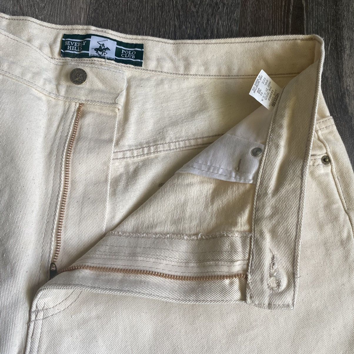 Beverly Hills Polo Club New Vintage 1990s Beverly Hills Polo Club Denim Jean Shorts Size US 38 / EU 54 - 8 Thumbnail