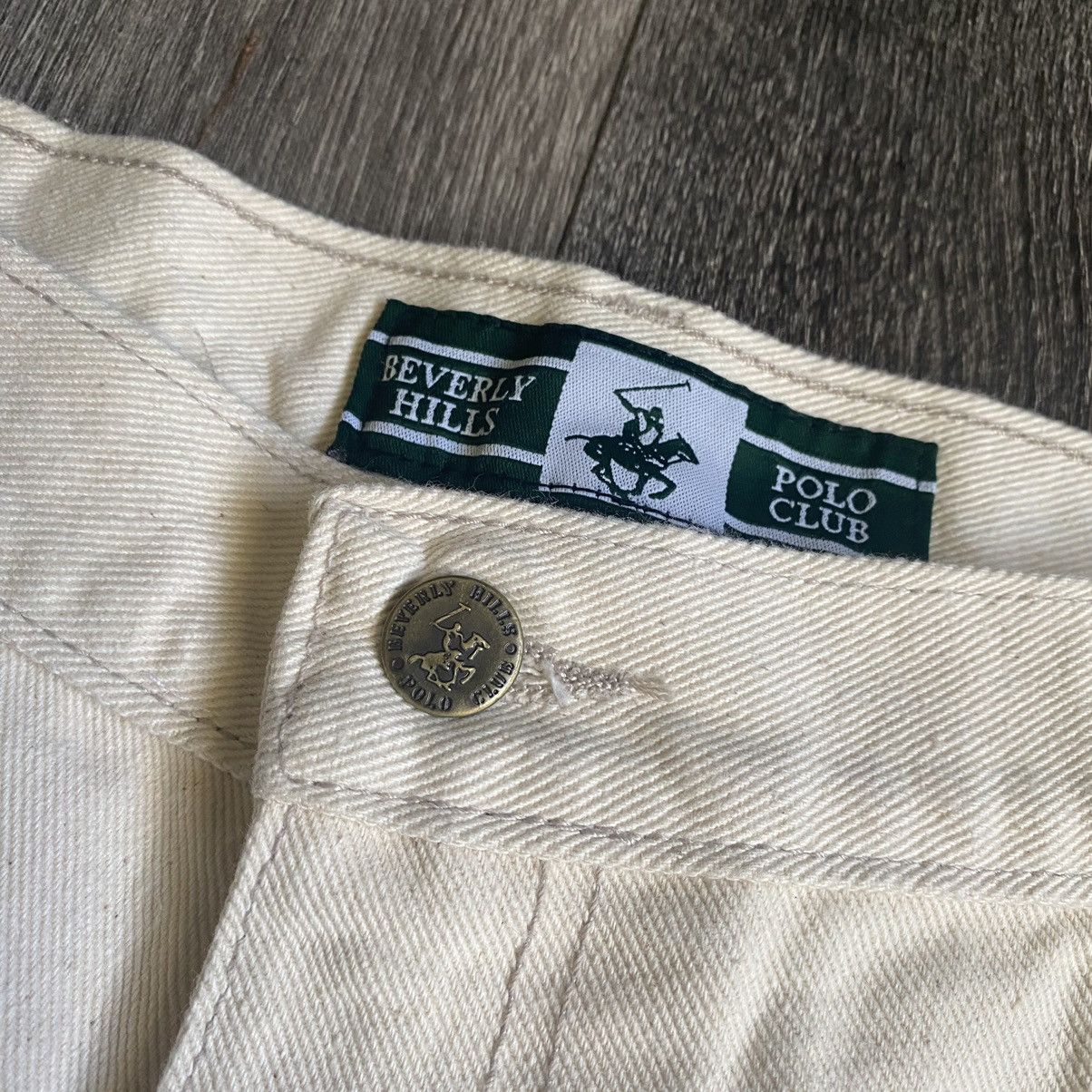 Beverly Hills Polo Club New Vintage 1990s Beverly Hills Polo Club Denim Jean Shorts Size US 38 / EU 54 - 7 Thumbnail
