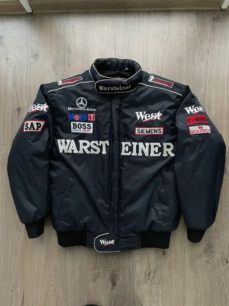 Vintage Vintage Mercedes Benz West Racing Jacket Formula Uno | Grailed